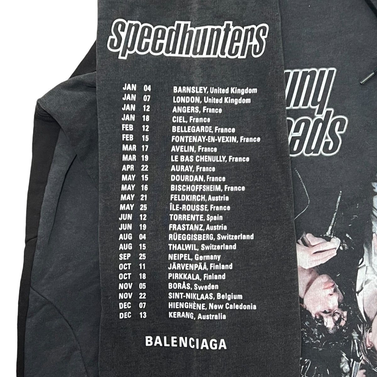 Balenciaga BALENCIAGA 2022AW Speed Hunters Upside Down Hoodie Size US L / EU 52-54 / 3 - 3 Thumbnail