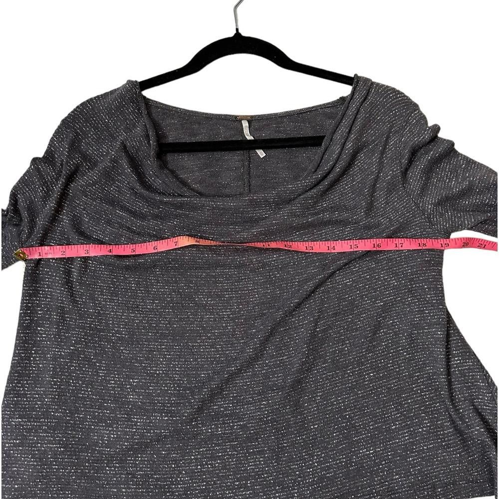 Free People Free People l Metallic Oversized Top XS Size XS / US 0-2 / IT 36-38 - 5 Thumbnail