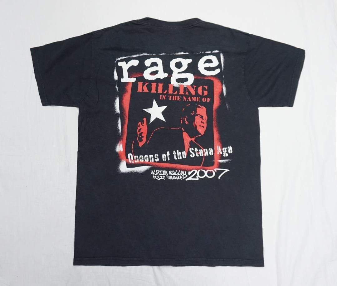 Vintage 00's Rage Against The Machine Tシャツ ビンテージ Size US M / EU 48-50 / 2 - 3 Thumbnail