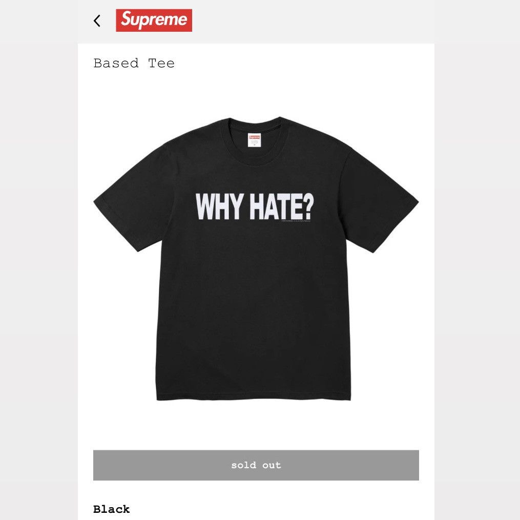 Supreme Lil B for $upreme Based Tee | Grailed