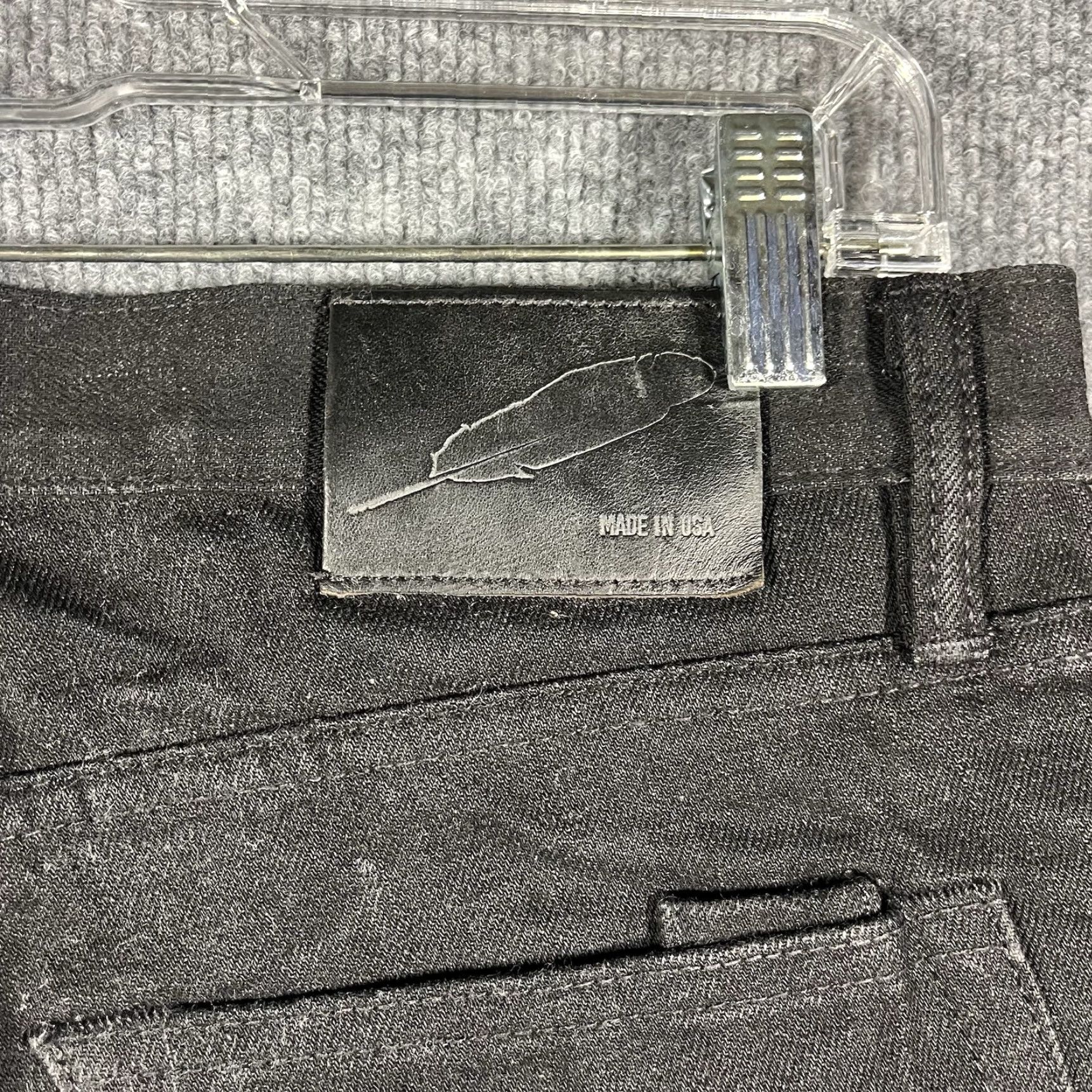 The Territory Ahead RGT Rogue Territory Jeans SK Slim Straight Japan Men 32x30 Black 31 Regular Color Black Mens 32 Inseam 30 Actual Size US 31 - 6 Thumbnail