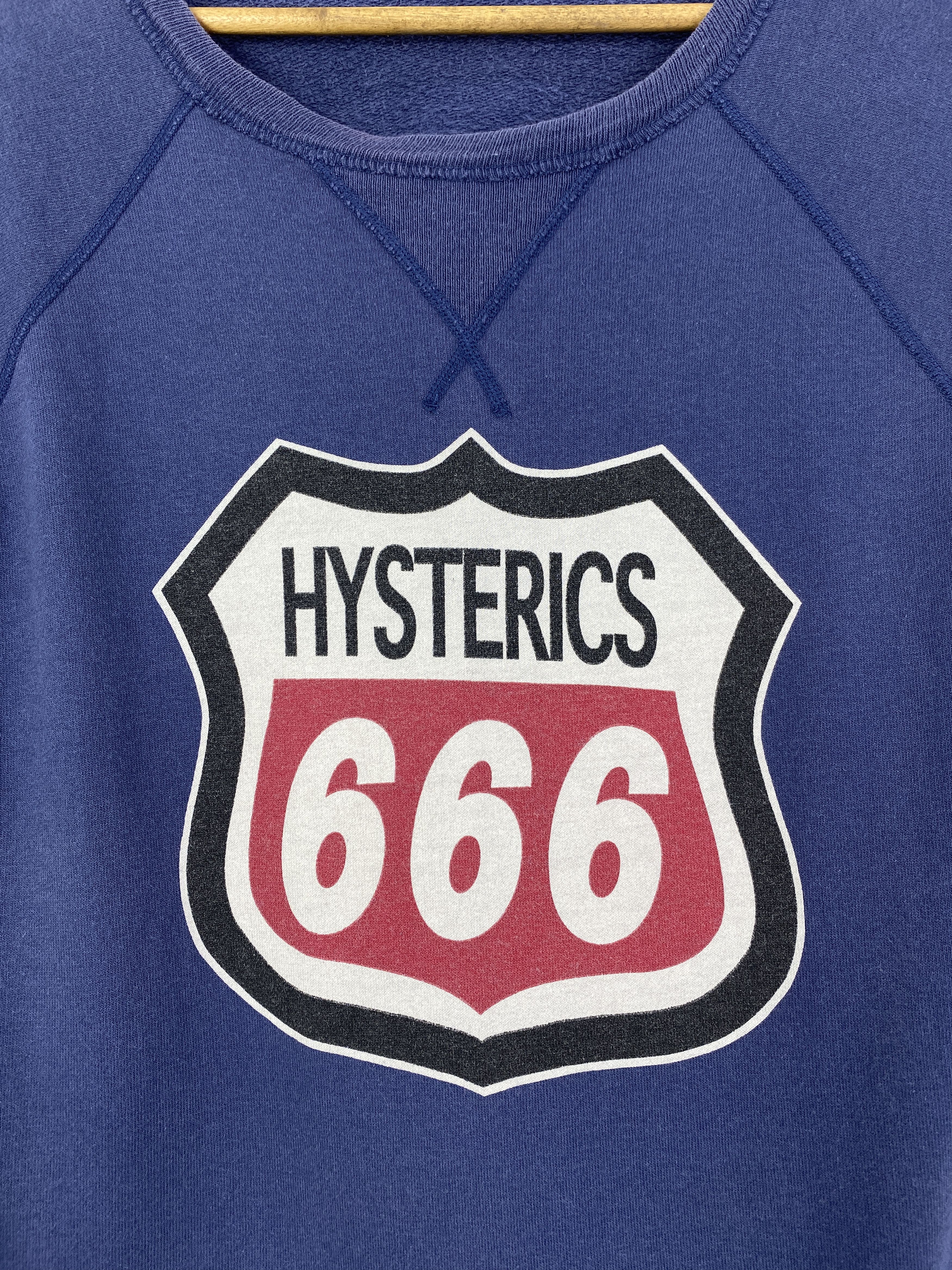 Hysteric Glamour Vintage Hysteric Glamour Short Sleeve Sweatshirt SH0124 Size US L / EU 52-54 / 3 - 5 Thumbnail