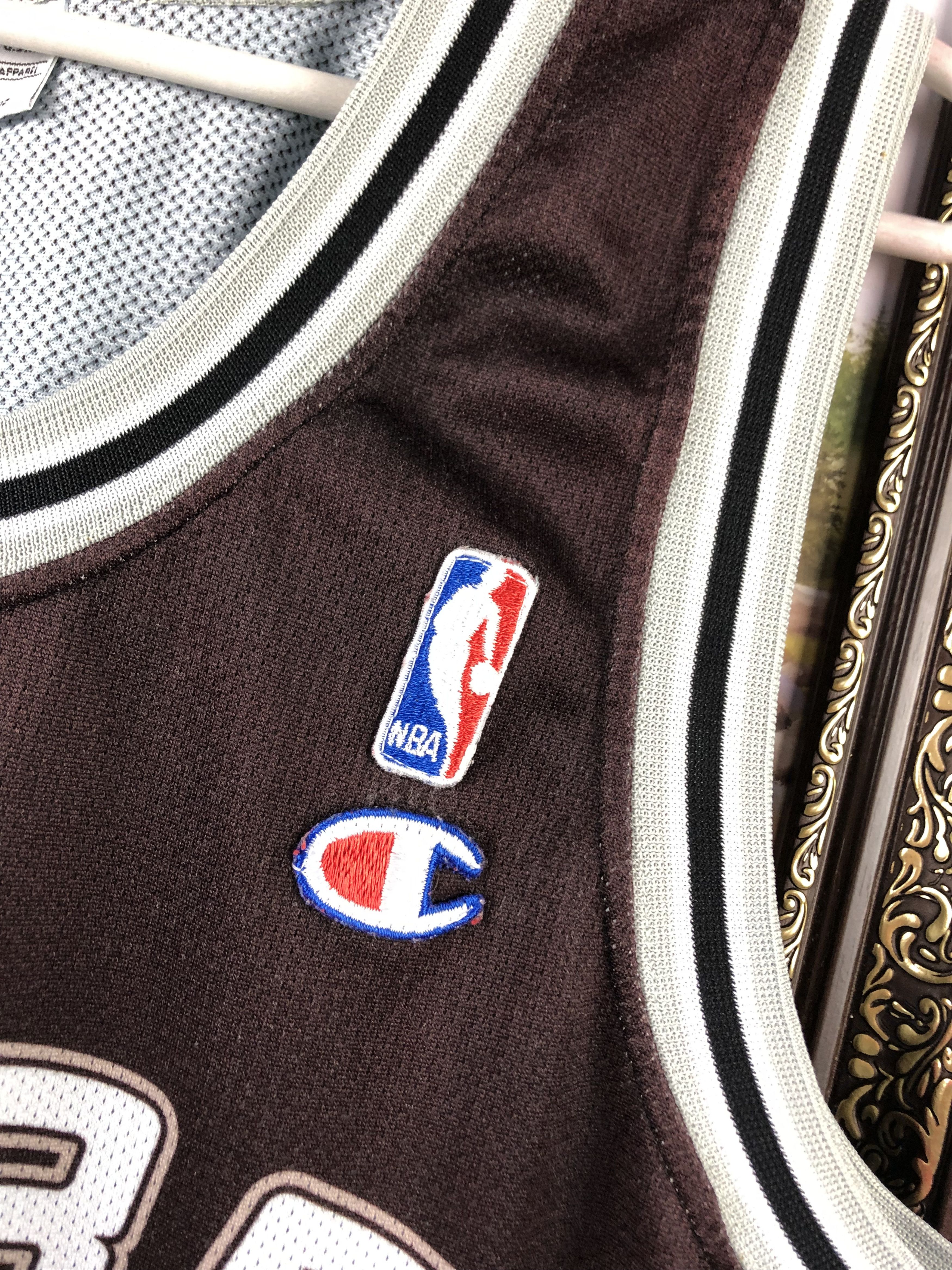 Champion Vintage San Antonio Spurs Parker Champion Authentic Jersey Size US XL / EU 56 / 4 - 6 Thumbnail