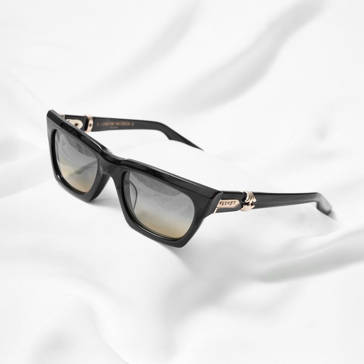 Chrome Hearts CHROME HEARTS CLITERALLY BLACK -18KGP SUNGLASSES Size ONE SIZE - 1 Thumbnail