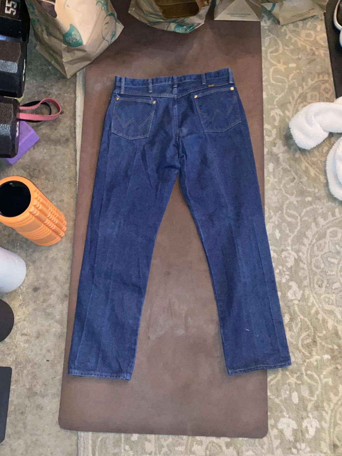 Wrangler Wrangler Raw Denim Jeans Size US 36 / EU 52 - 2 Thumbnail