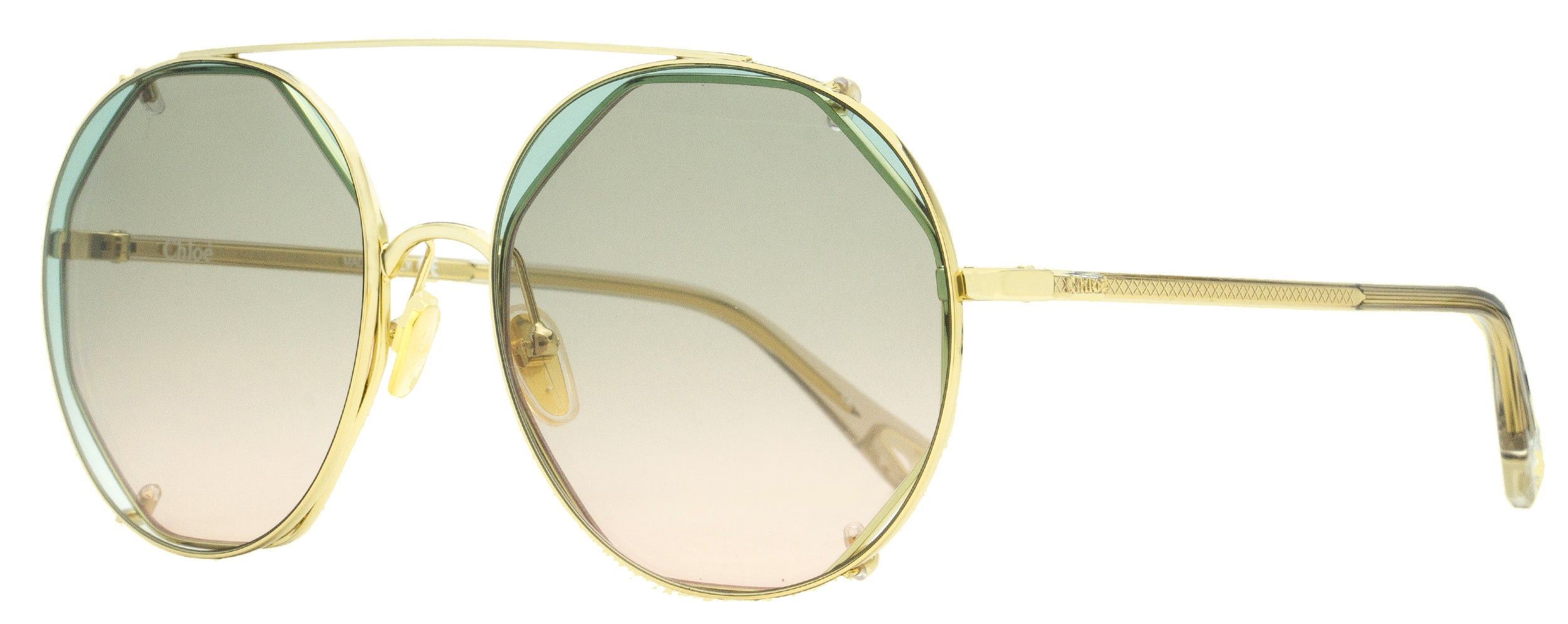 Chloe Square Sunglasses CH0170SA 001 Gold/Black 61mm Chloé® CH0173S Square Sunglasses - EuroOptica main image 3