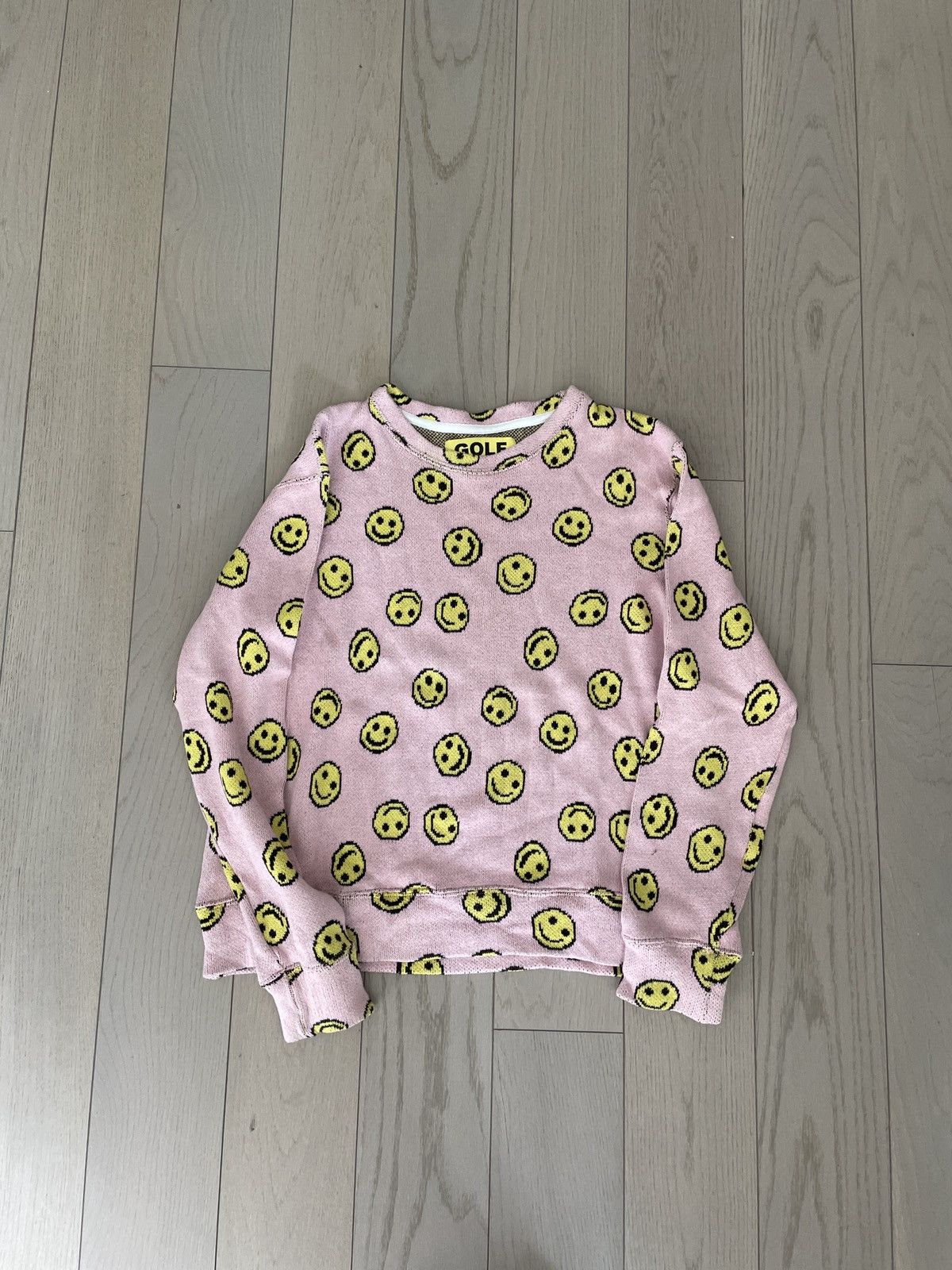 Golf Wang All Over Smiley Sweater Size US S / EU 44-46 / 1 - 1 Thumbnail