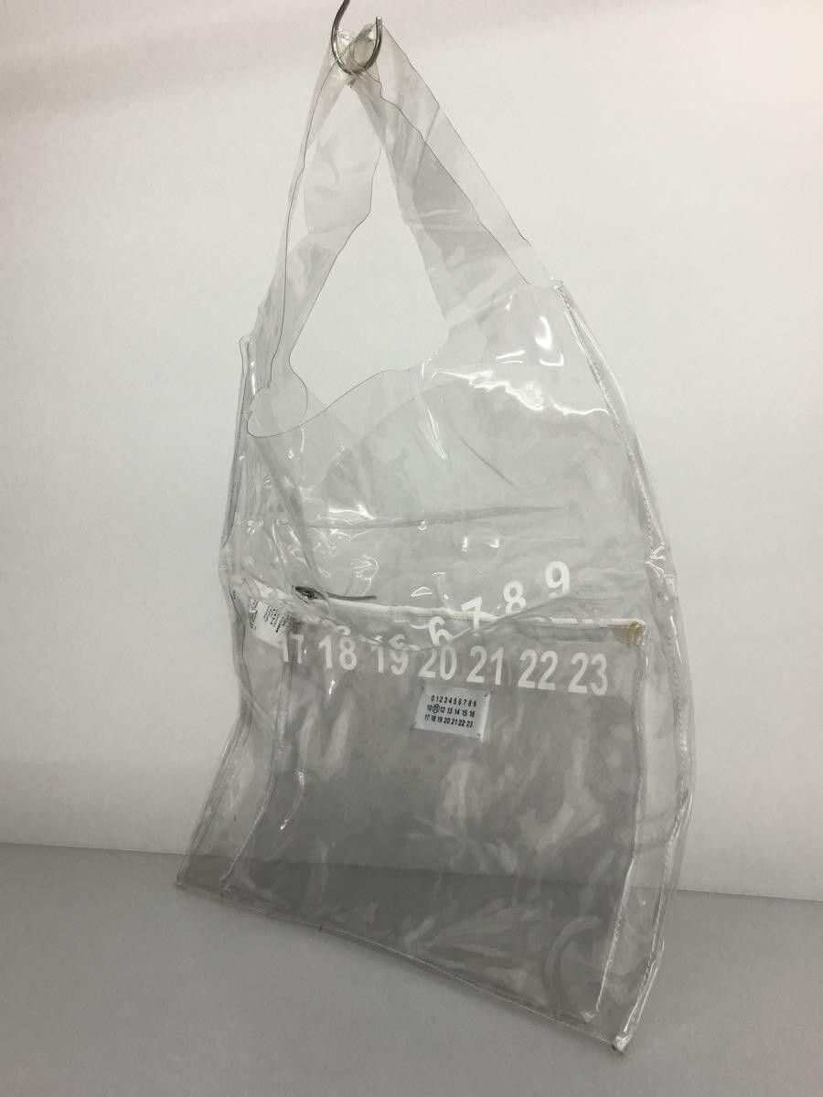 Maison Margiela Logo Clear PVC 2 Piece Tote Bag Size ONE SIZE - 2 Thumbnail