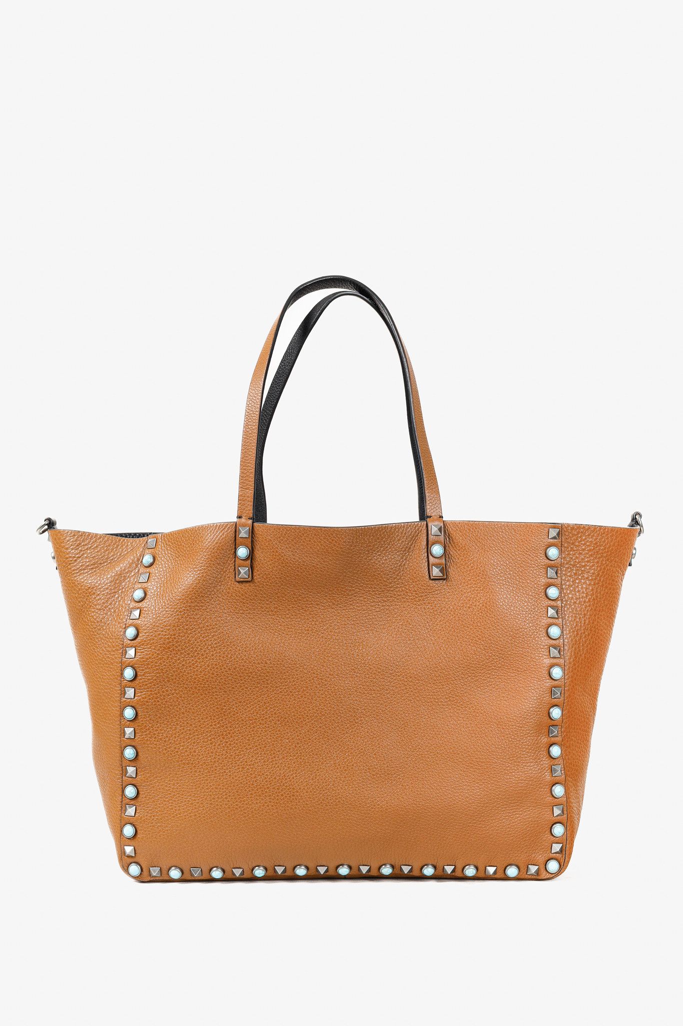 Valentino Valentino Garavani R/16 Reversible Studded Rockstud Tote Size ONE SIZE - 11 Thumbnail