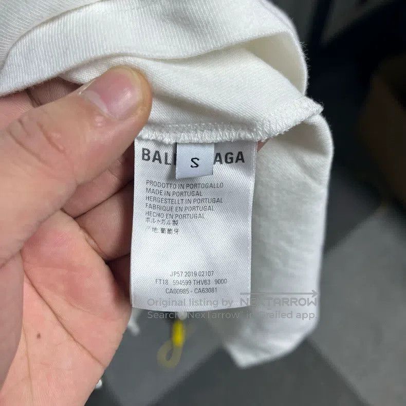 Balenciaga Balenciaga Eco-Friendly Short Sleeve Size US S / EU 44-46 / 1 - 4 Thumbnail