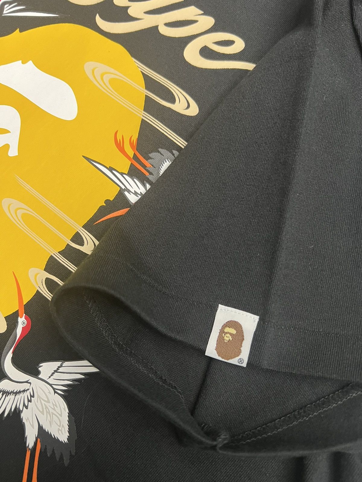 Bape Bape Japanese Crane T-Shirt Size US XL / EU 56 / 4 - 3 Thumbnail
