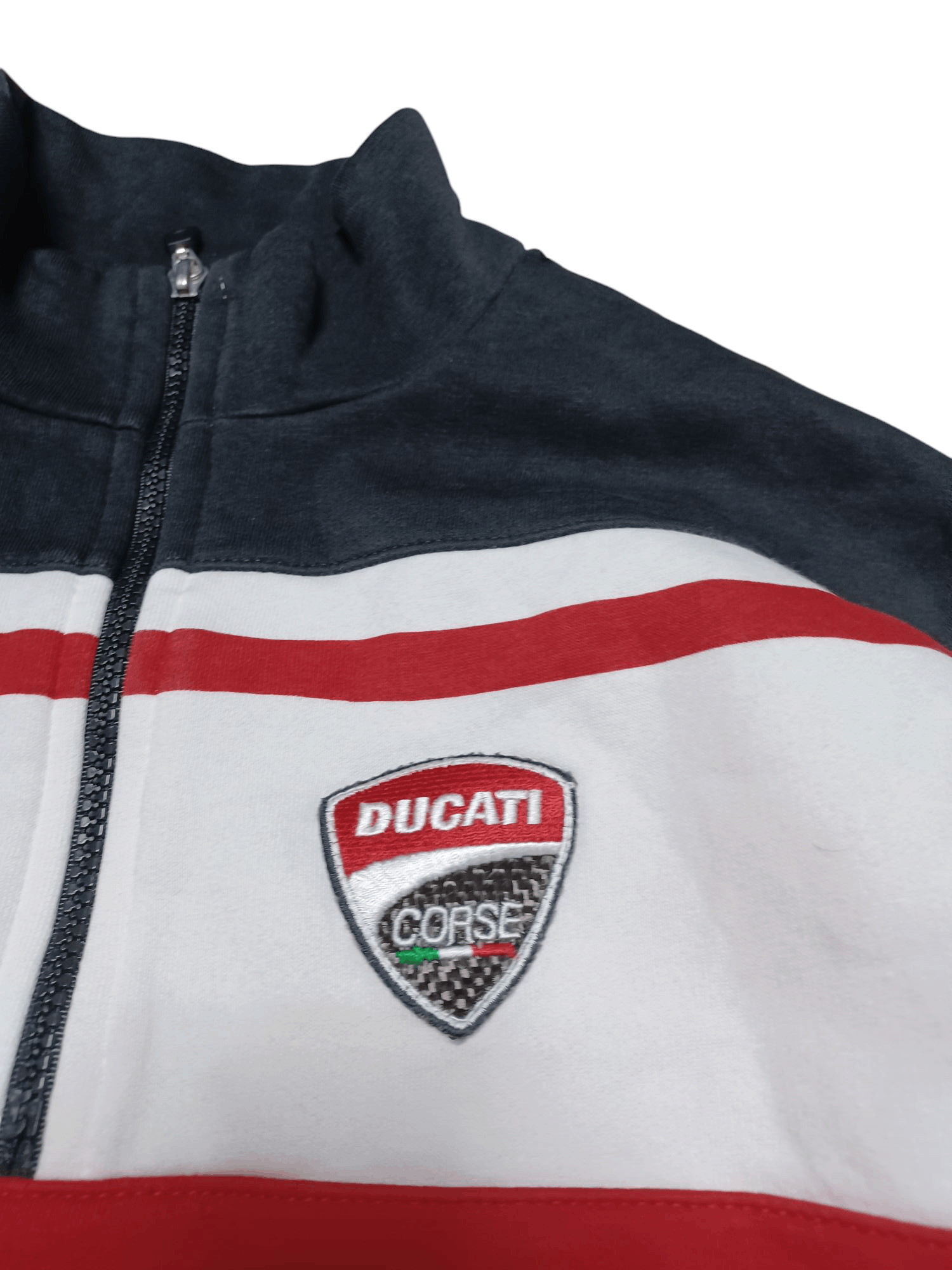 Ducati DUCATI CORSE RACING MADE IN GREECE 1/4 SWEATSHIRT BIGLOGO Size US L / EU 52-54 / 3 - 3 Thumbnail