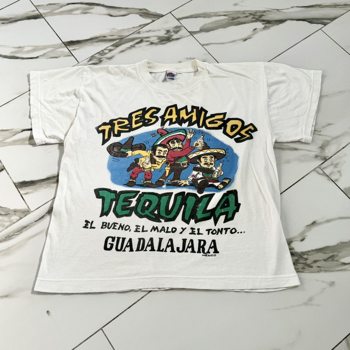 Vintage VINTAGE TRES AMIGOS TEE! Size US M / EU 48-50 / 2 - 2 Thumbnail