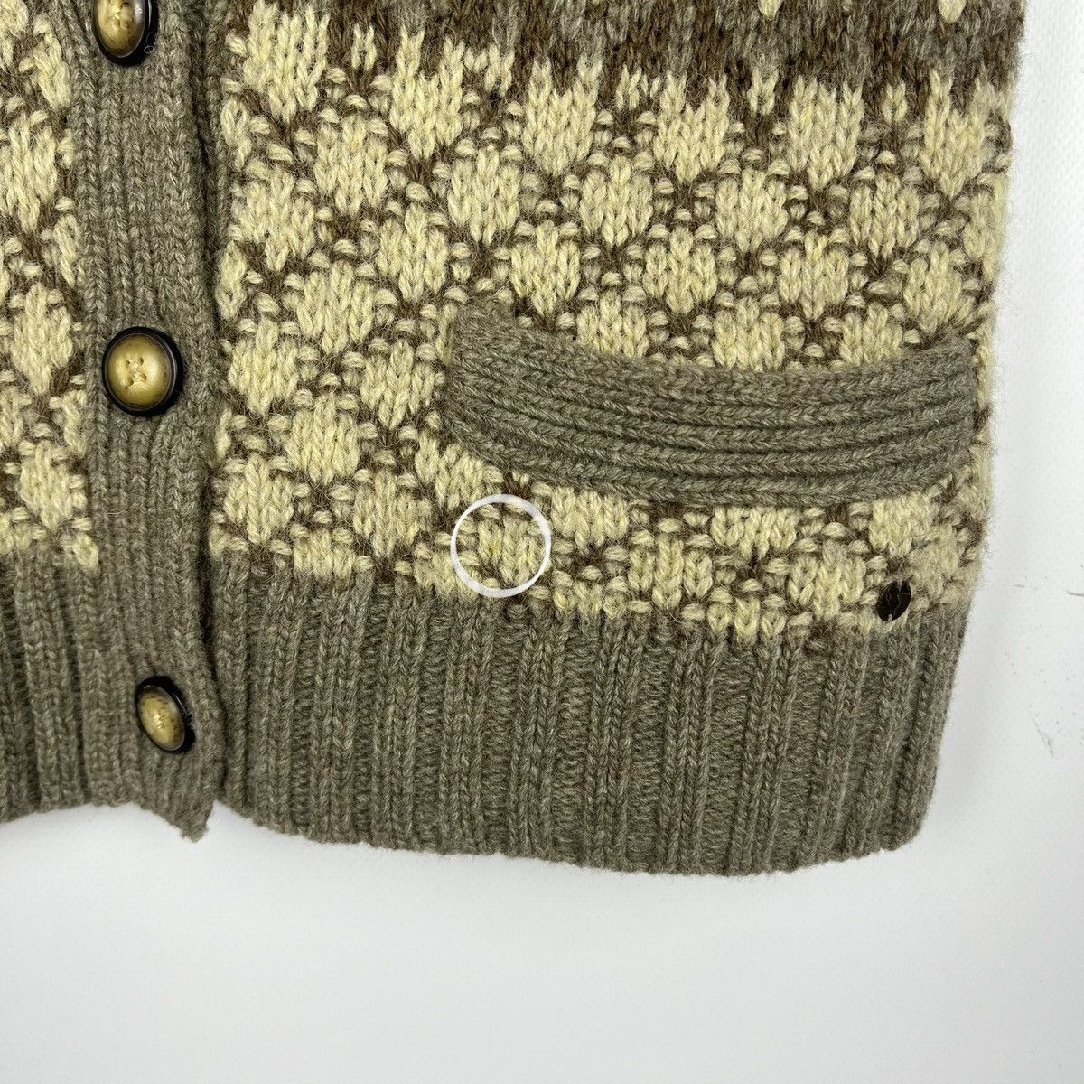 Denim & Supply Ralph Lauren Denim Supply Ralph Lauren Fair Isle Winter Vest Faux Fur Y2K Size XS / US 0-2 / IT 36-38 - 13 Thumbnail