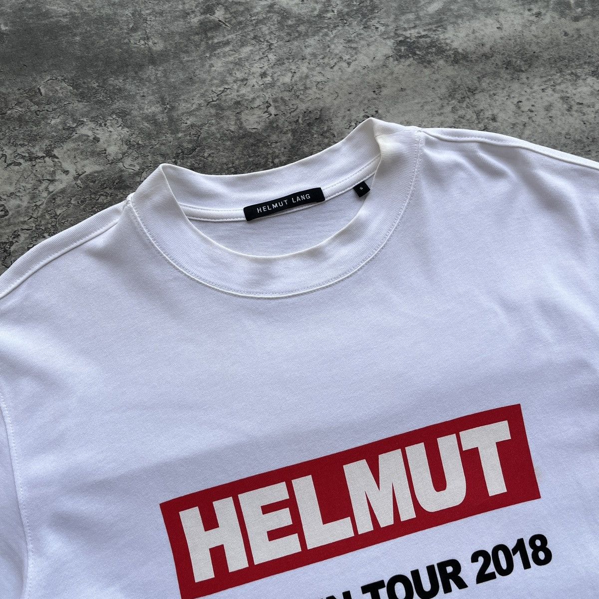Helmut Lang Helmut Lang Autumn Tour 2018 Tshirt Size US S / EU 44-46 / 1 - 8 Thumbnail