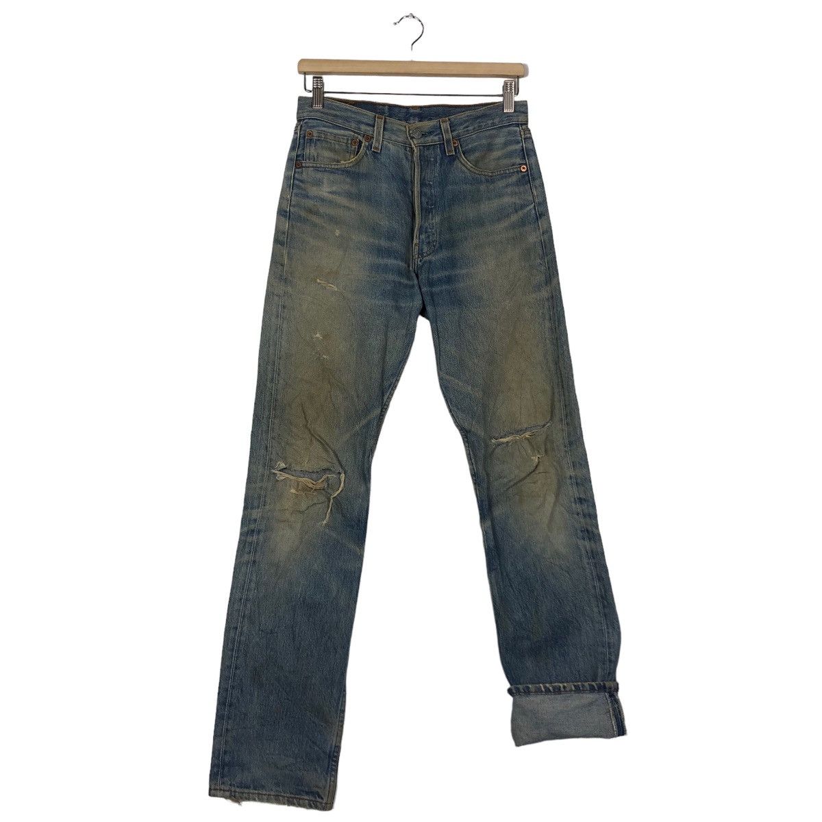 Levi's 🔥Vintage Levi’s Rindem Made in USA Selvedges Size US 29 - 10 Thumbnail