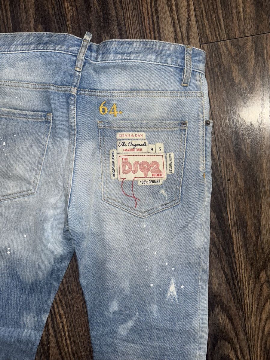 Dsquared2 DSquared2 Slim Fit Denim Jeans Size US 30 / EU 46 - 3 Thumbnail