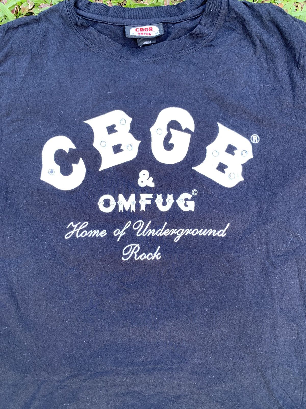 Band Tees × Vintage CBGB AND OMFUG Home of Underground Rock Shirt Size US S / EU 44-46 / 1 - 3 Thumbnail