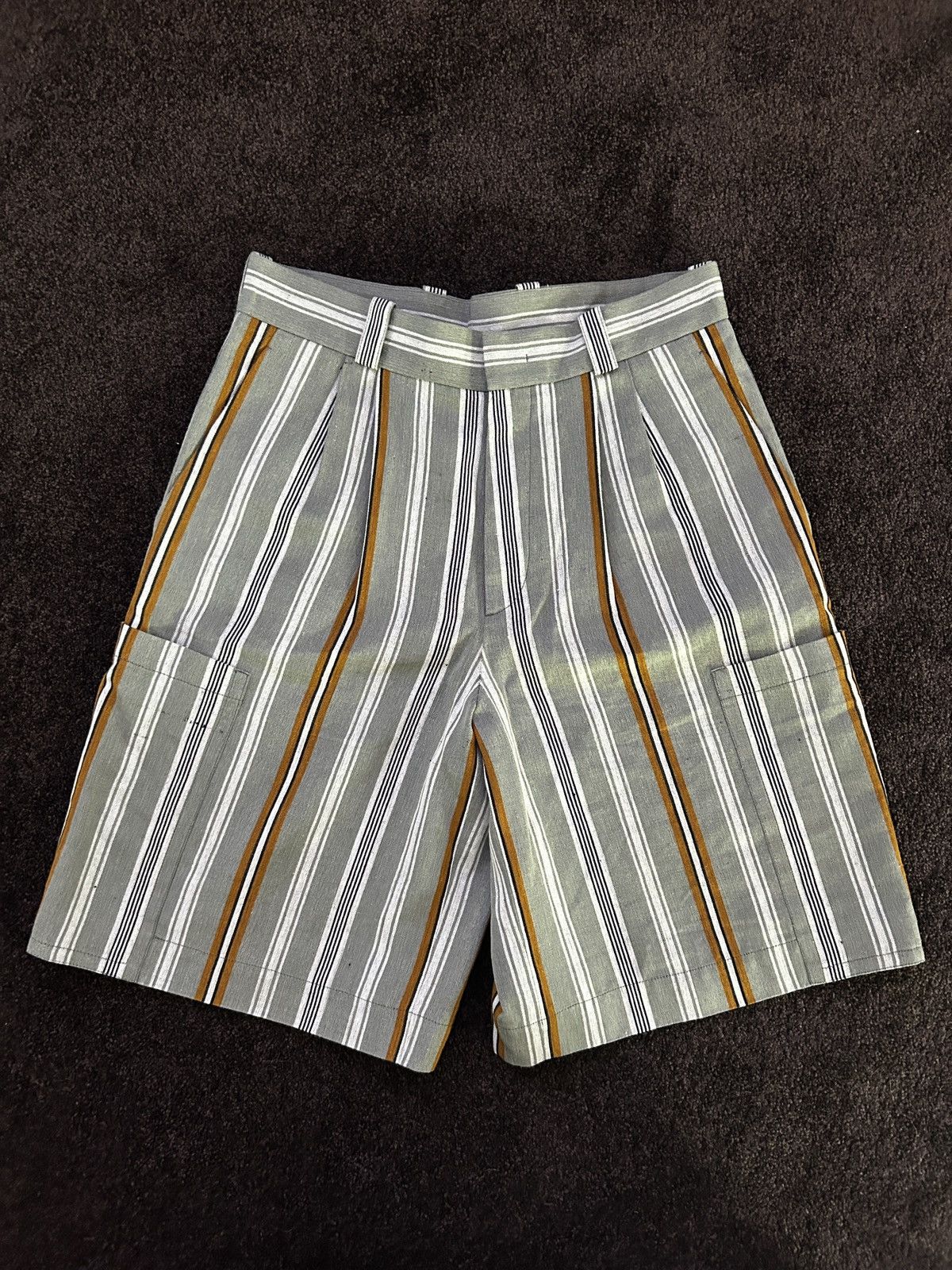 Jil Sander Jil Sander shorts striped with pockets Size US 30 / EU 46 - 1 Thumbnail
