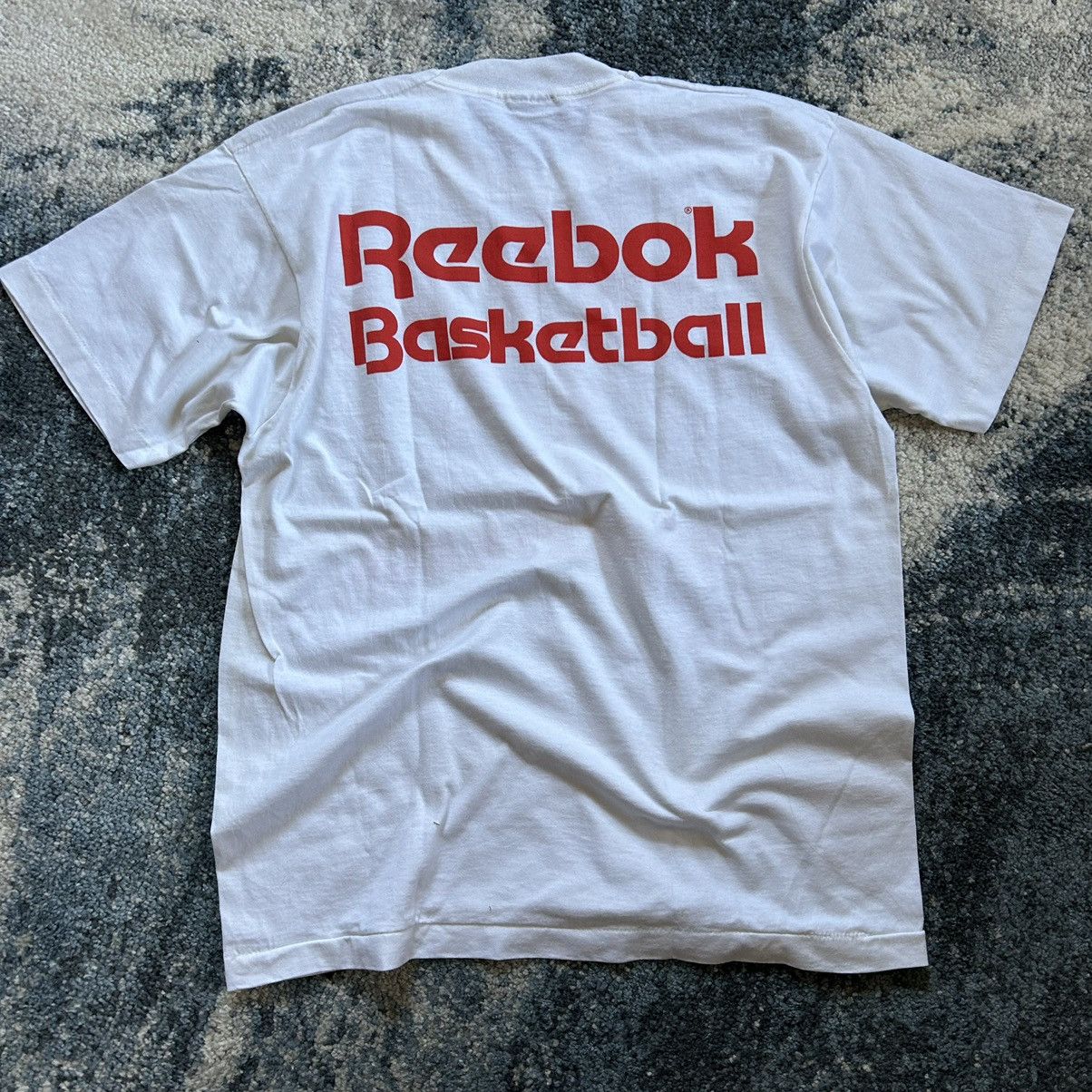 NCAA 90s REEBOK SiNGLE STiTCH TEXAS LONGHORNS BASKETBALL TEE Size US L / EU 52-54 / 3 - 9 Thumbnail
