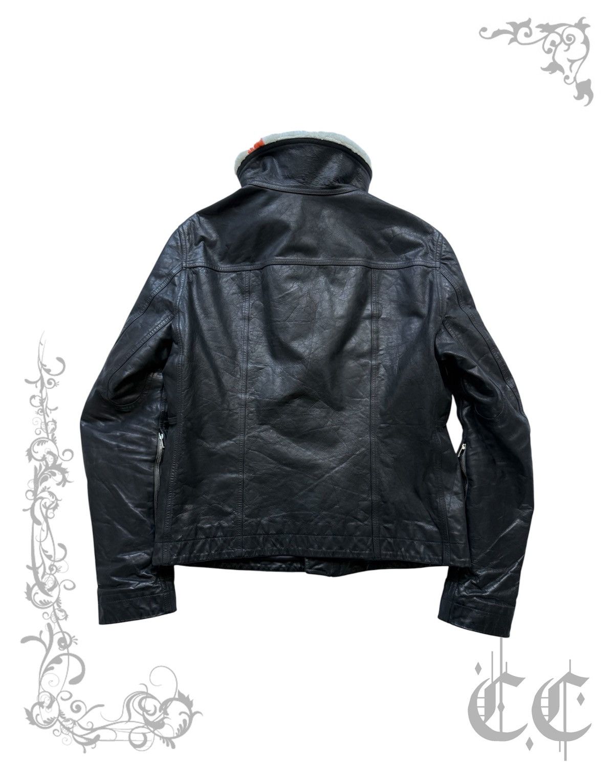 Rick Owens Rick Owens Bauhaus Shearling Jacket Size US L / EU 52-54 / 3 - 3 Thumbnail
