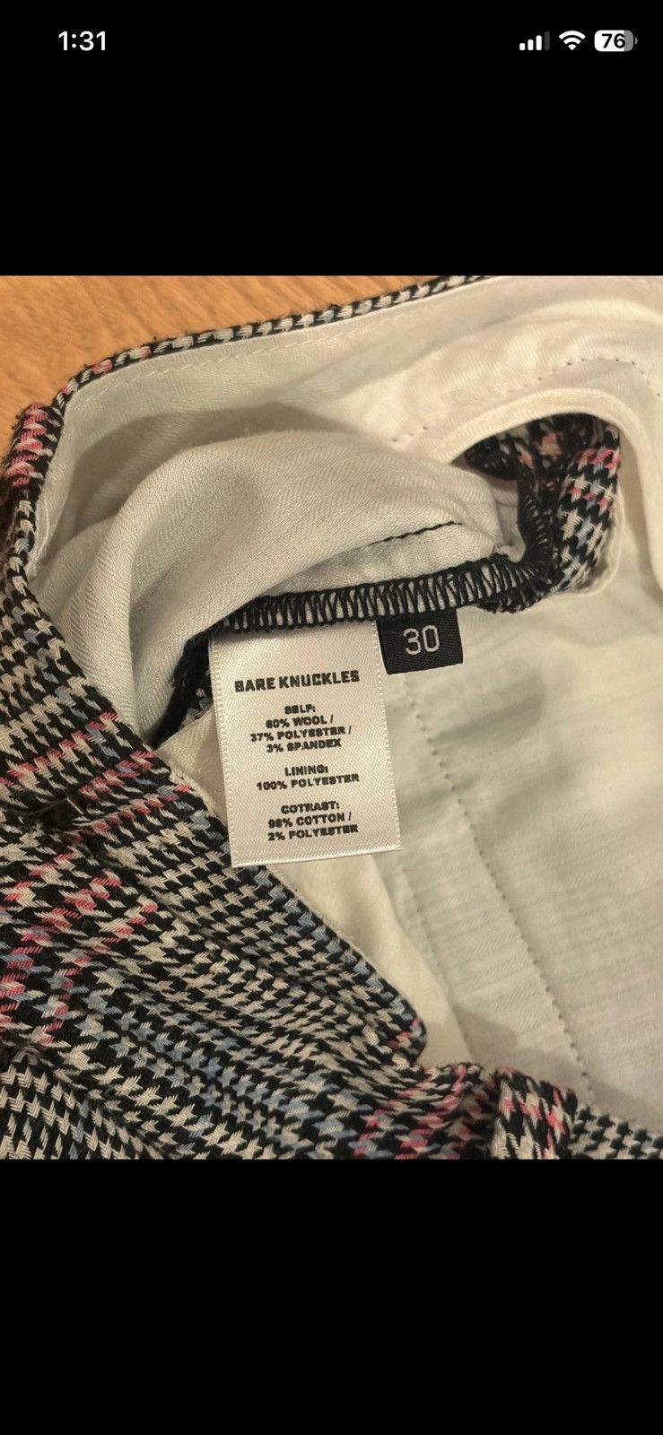 Bare Knuckles Bare knuckles dress pants Size US 30 / EU 46 - 4 Thumbnail