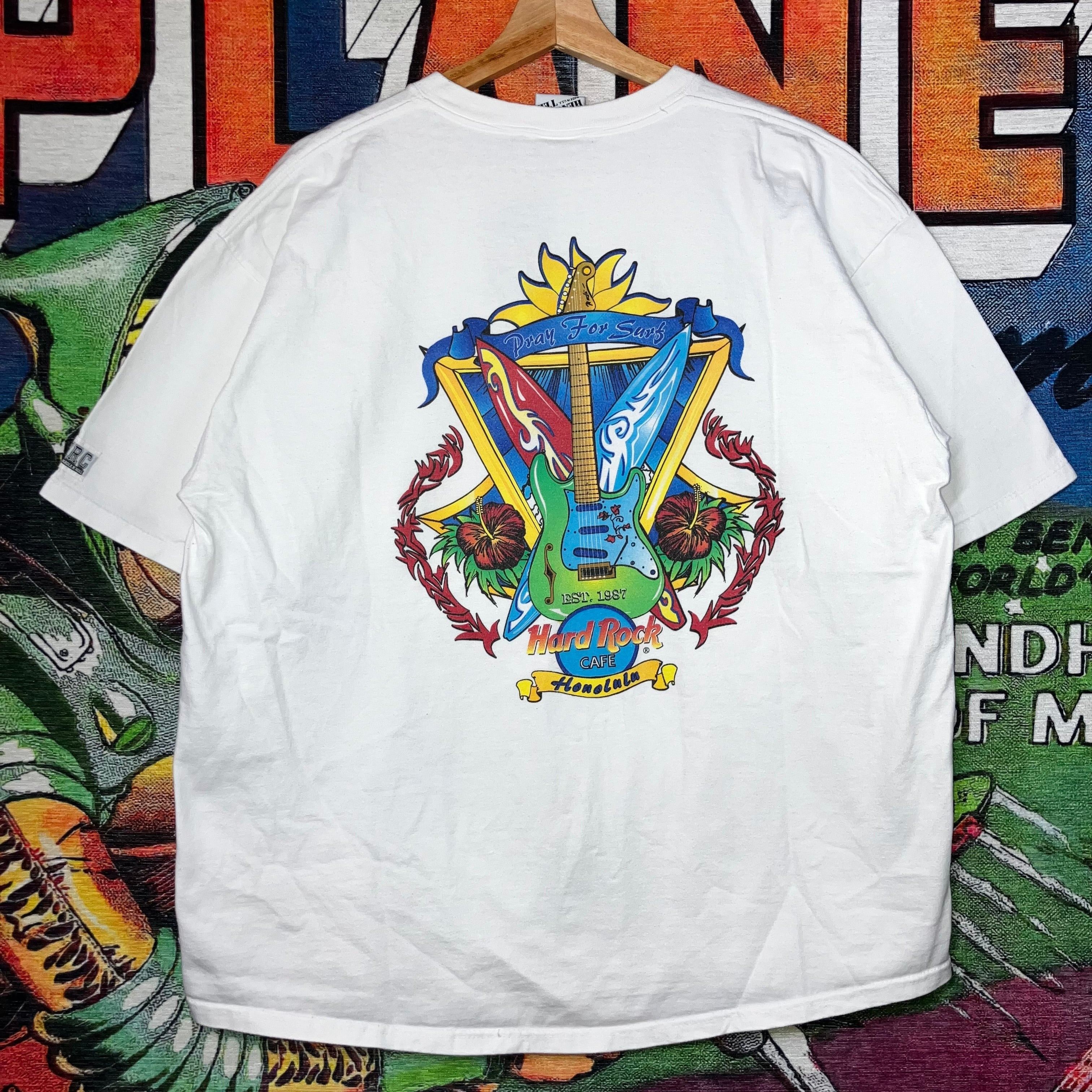 Hard Rock Cafe × Vintage Vintage 90s Hard Rock Honolulu Tee Size XL Size US XL / EU 56 / 4 - 2 Thumbnail