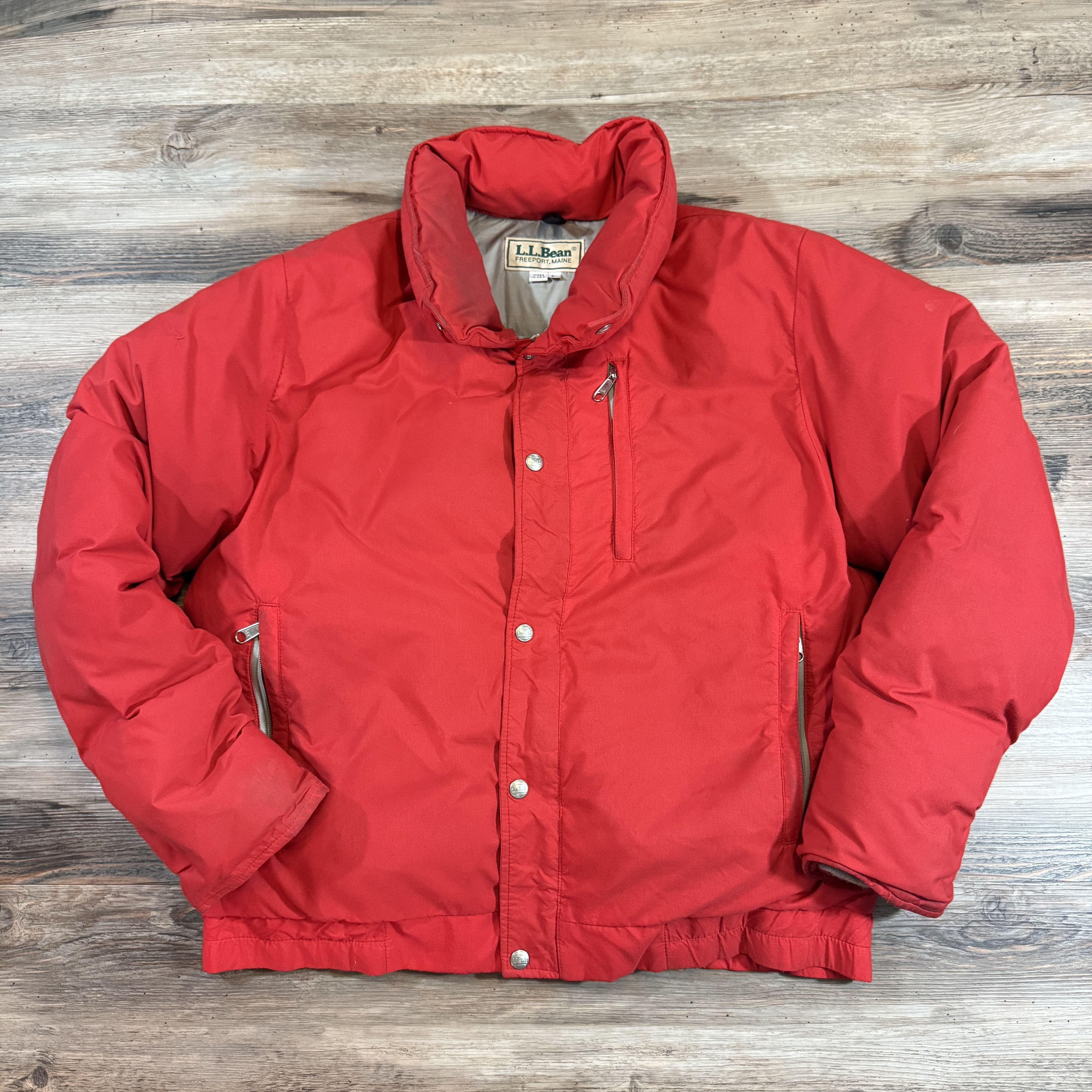 ジャケット・アウター 80s90s vintage nylon LLBEAN down jacket Rare 90s vintage LLBEAN Primaloft down jacket | eBay