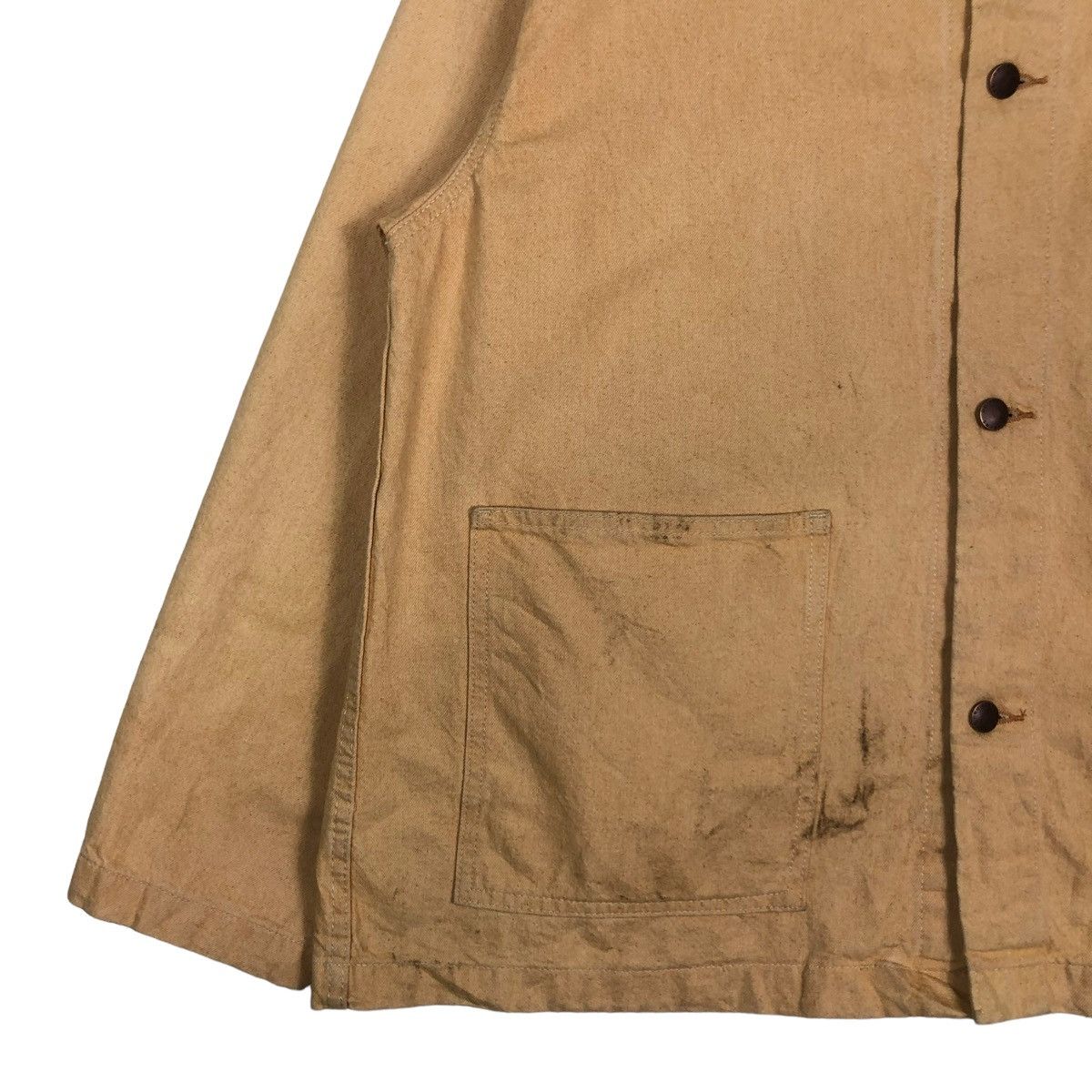 Japanese Brand 🔥Vintage Worker Chore Jacket GU Japan Issey Miyake Size US XL / EU 56 / 4 - 7 Thumbnail