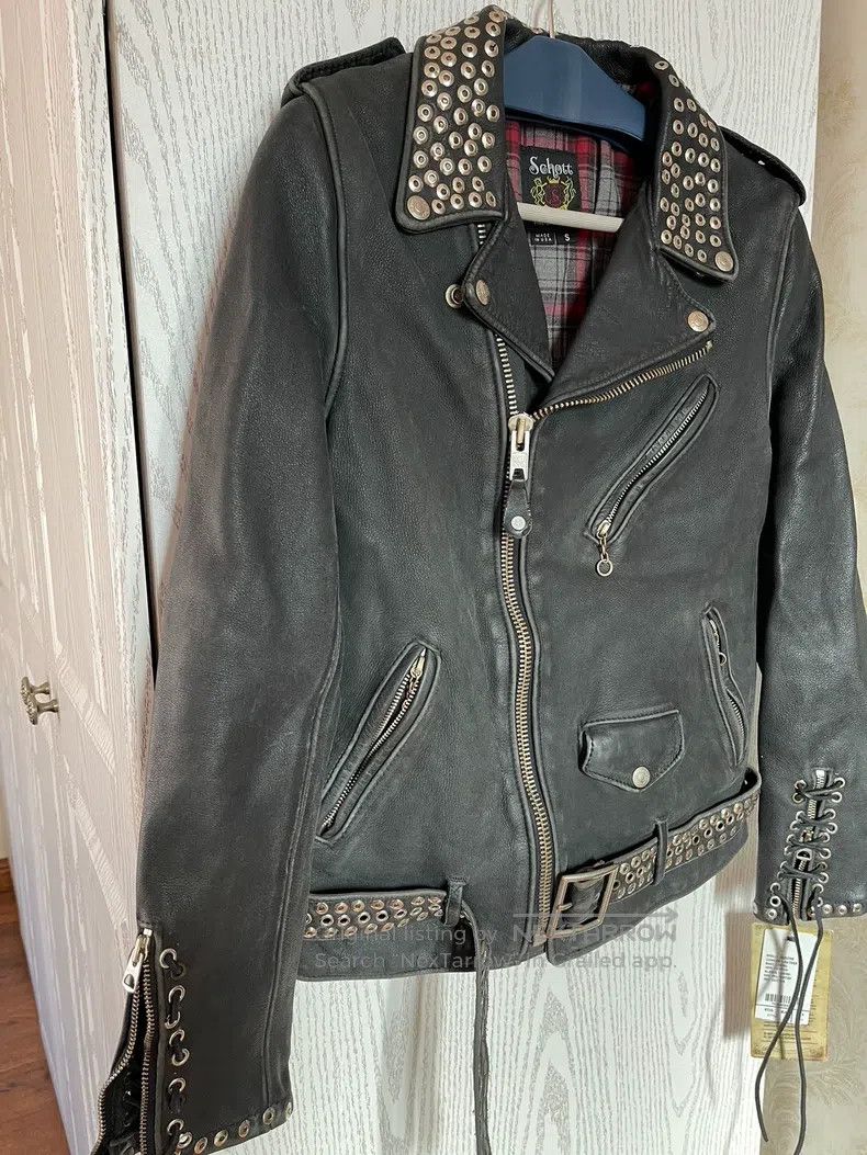 Schott Schott Rivets are used to make old leather clothes Size US XS / EU 42 / 0 - 5 Thumbnail