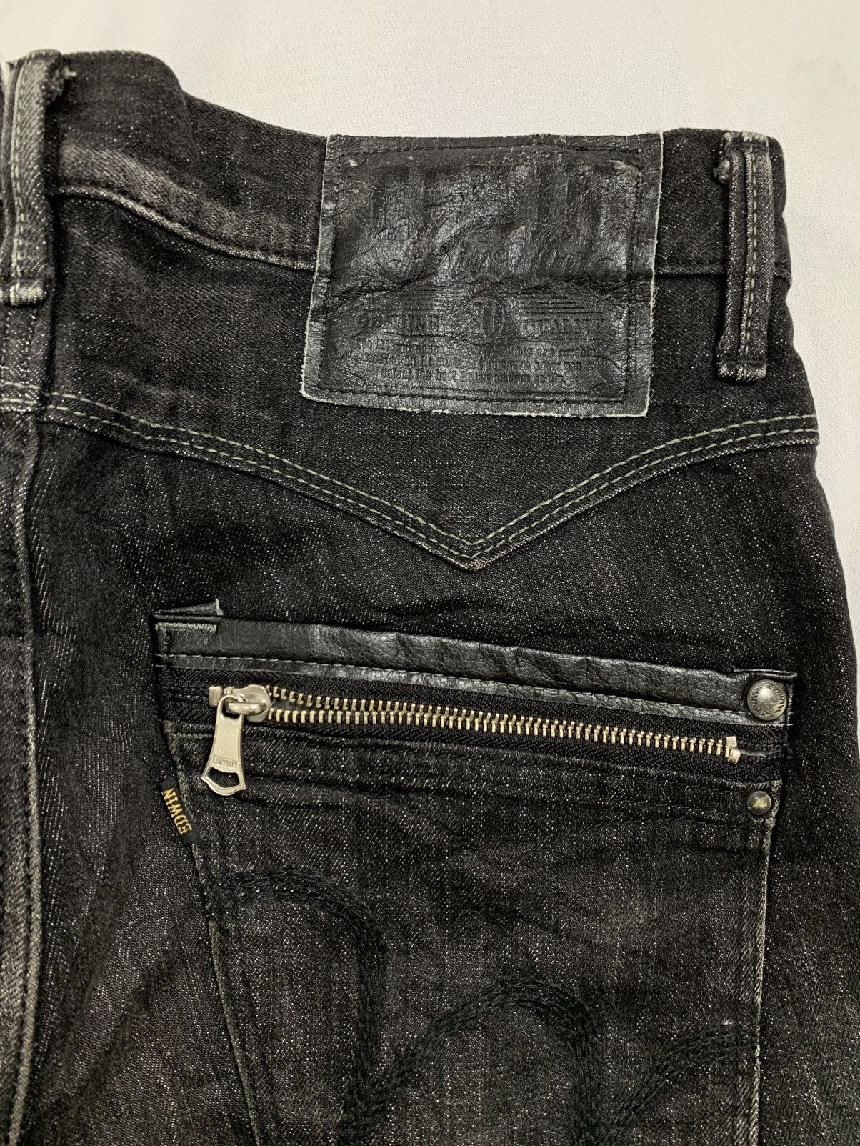 Edwin Vintage edwin mudwash jeans pant like tornado mart Size US 32 / EU 48 - 7 Thumbnail