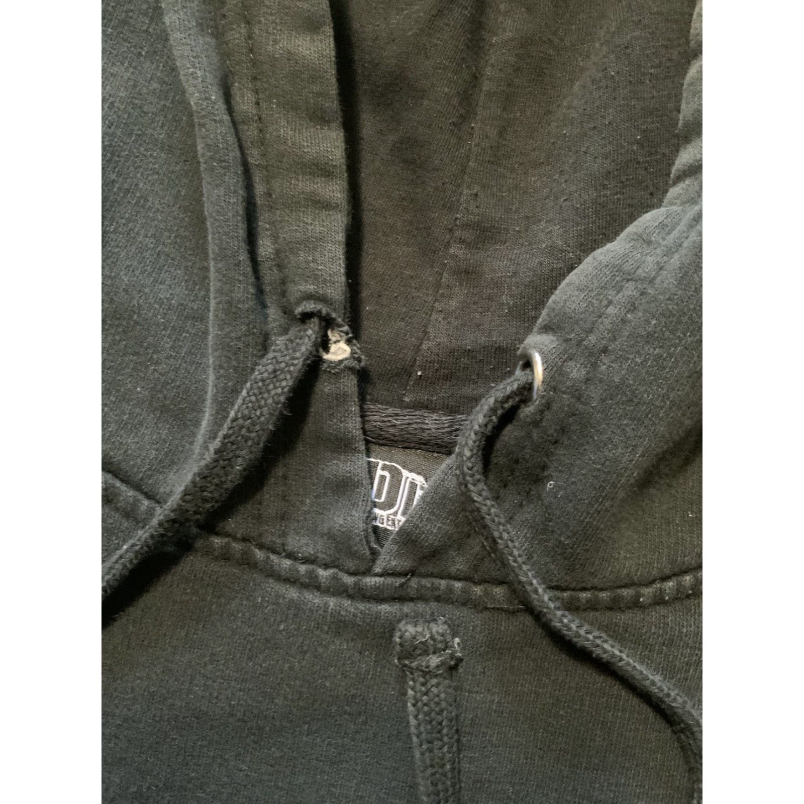 Vintage TDE Top Dawg Entertainment Hoodie Pullover LG Black Hip Hop Graphic Men Size Large Logo Pullover Hoodie Mens Size US L / EU 52-54 / 3 - 6 Thumbnail