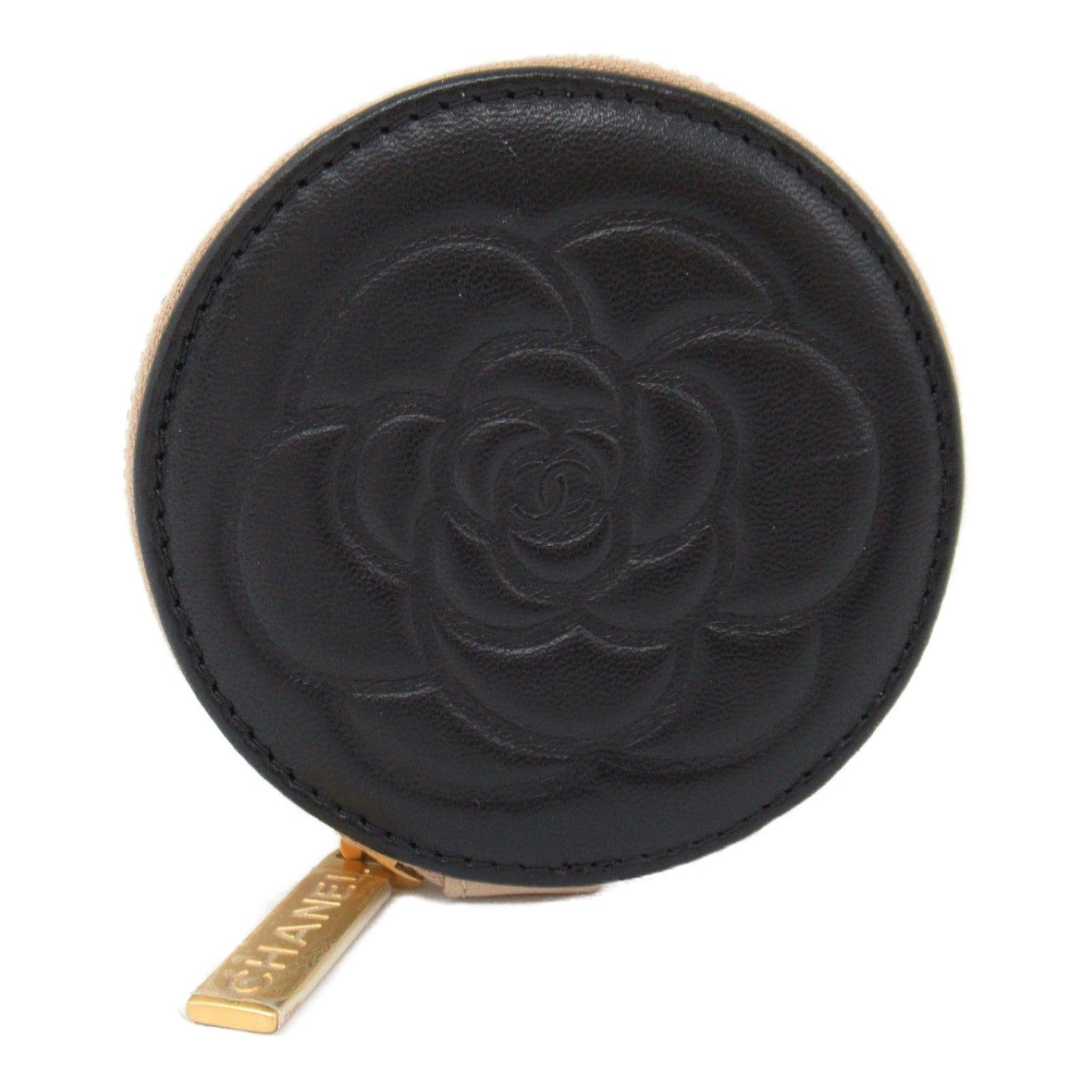 Chanel Chanel Pouch Lambskin (Sheepskin) Black Beige Gold Hardware Size ONE SIZE - 1 Thumbnail