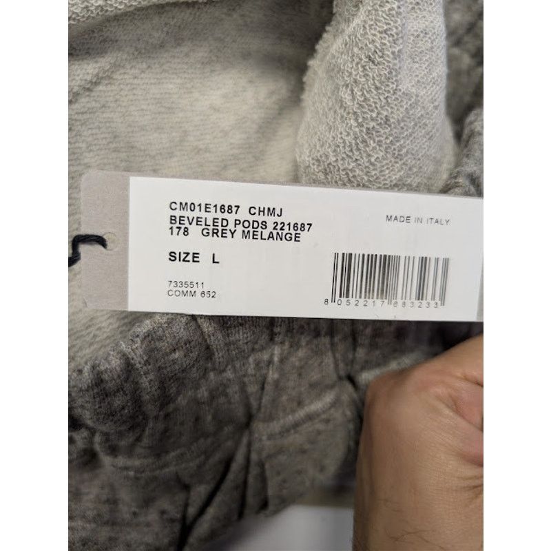 Champion × Rick Owens o1rshd1 Knitted Beveled Pods Shorts in Grey Melange L Size US 34 / EU 50 - 21 Thumbnail