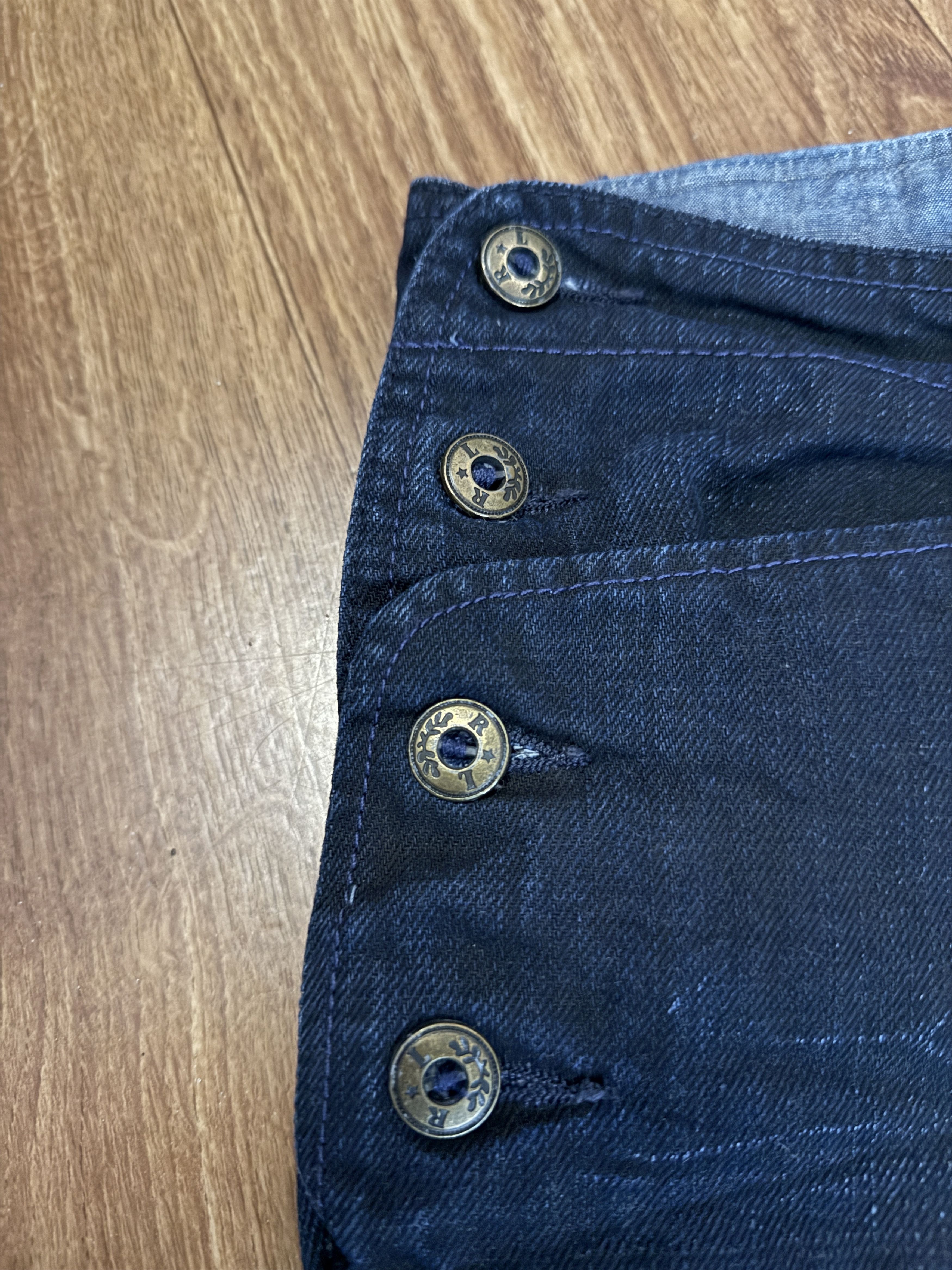 Polo Ralph Lauren Vintage Ralph Lauren Flared Jeans Denim Pants Opium 32/34 Size 32" / US 10 / IT 46 - 5 Thumbnail