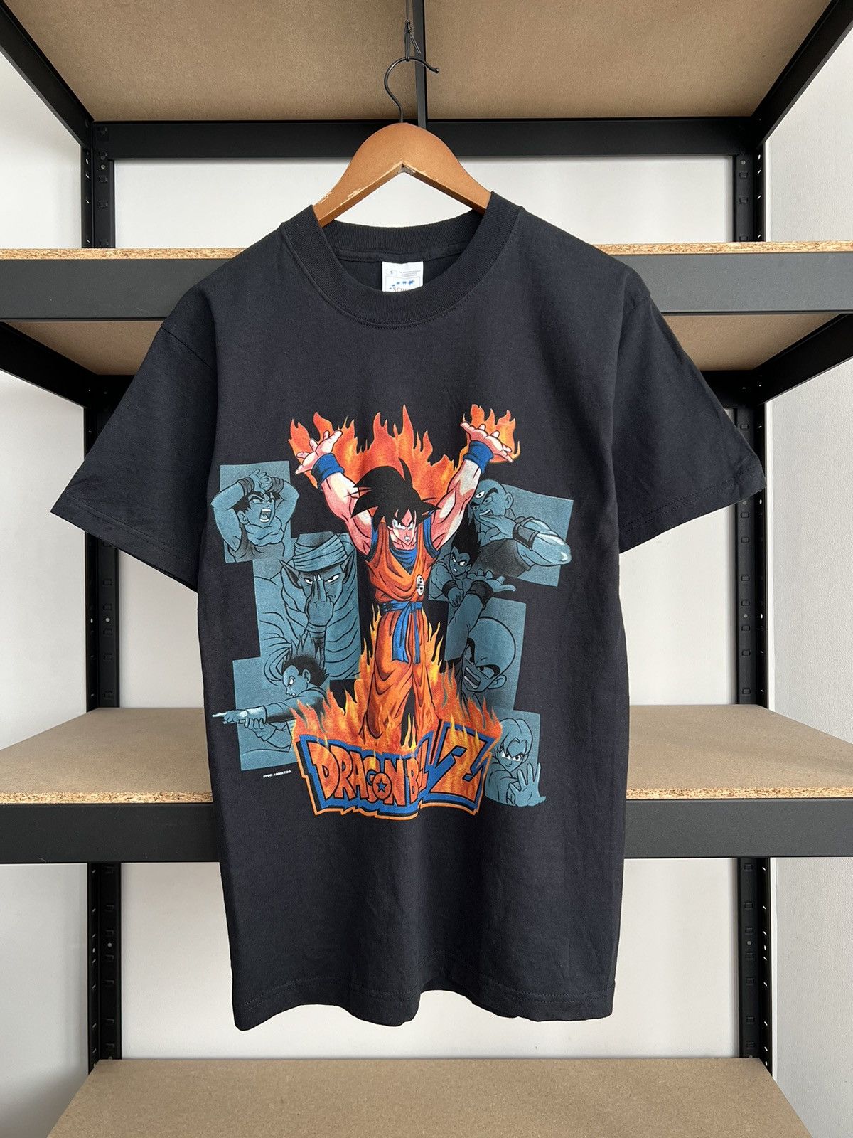 Anime Vintage 90s Dragon Ball Z DBZ Anime Black T-shirt Size US S / EU 44-46 / 1 - 1 Thumbnail