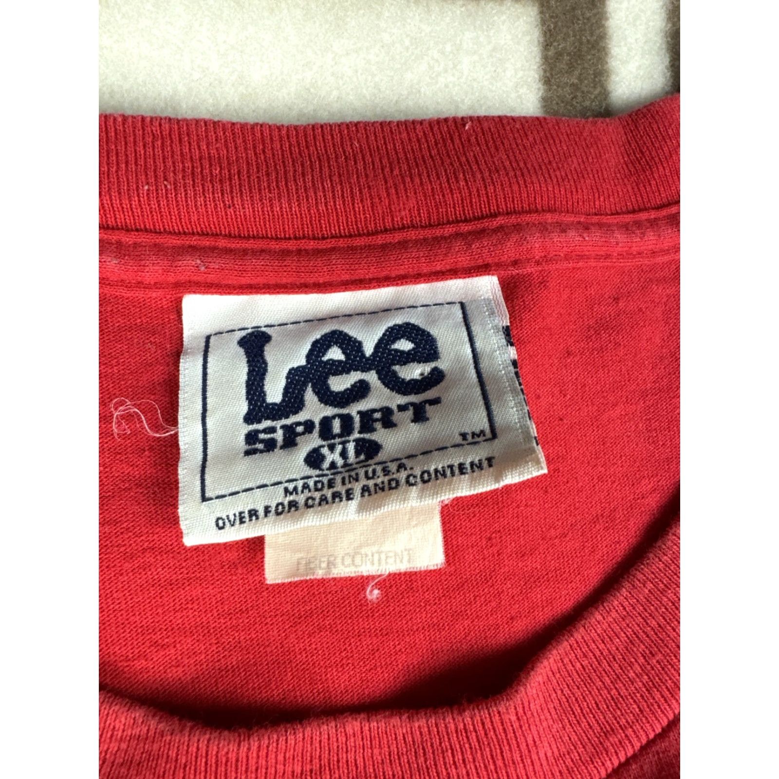 Lee VINTAGE Star Wars Episode 1 1999 Lee Mens Crewneck Promo T Shirt XL Made In USA Red Mens Version? Size US XL / EU 56 / 4 - 5 Thumbnail
