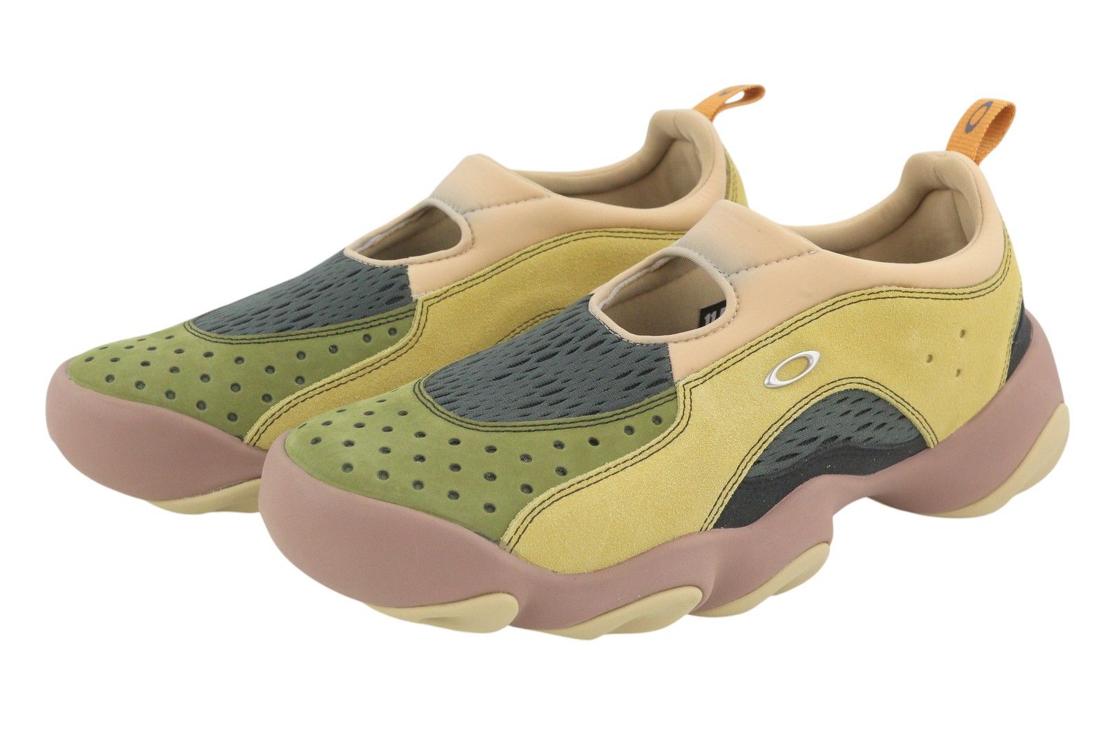Brain Dead OAKLEY FACTORY FLESH SUEDE EU45.5 Whey Multi Sandals 90521 Size US 12.5 / EU 45-46 - 4 Thumbnail
