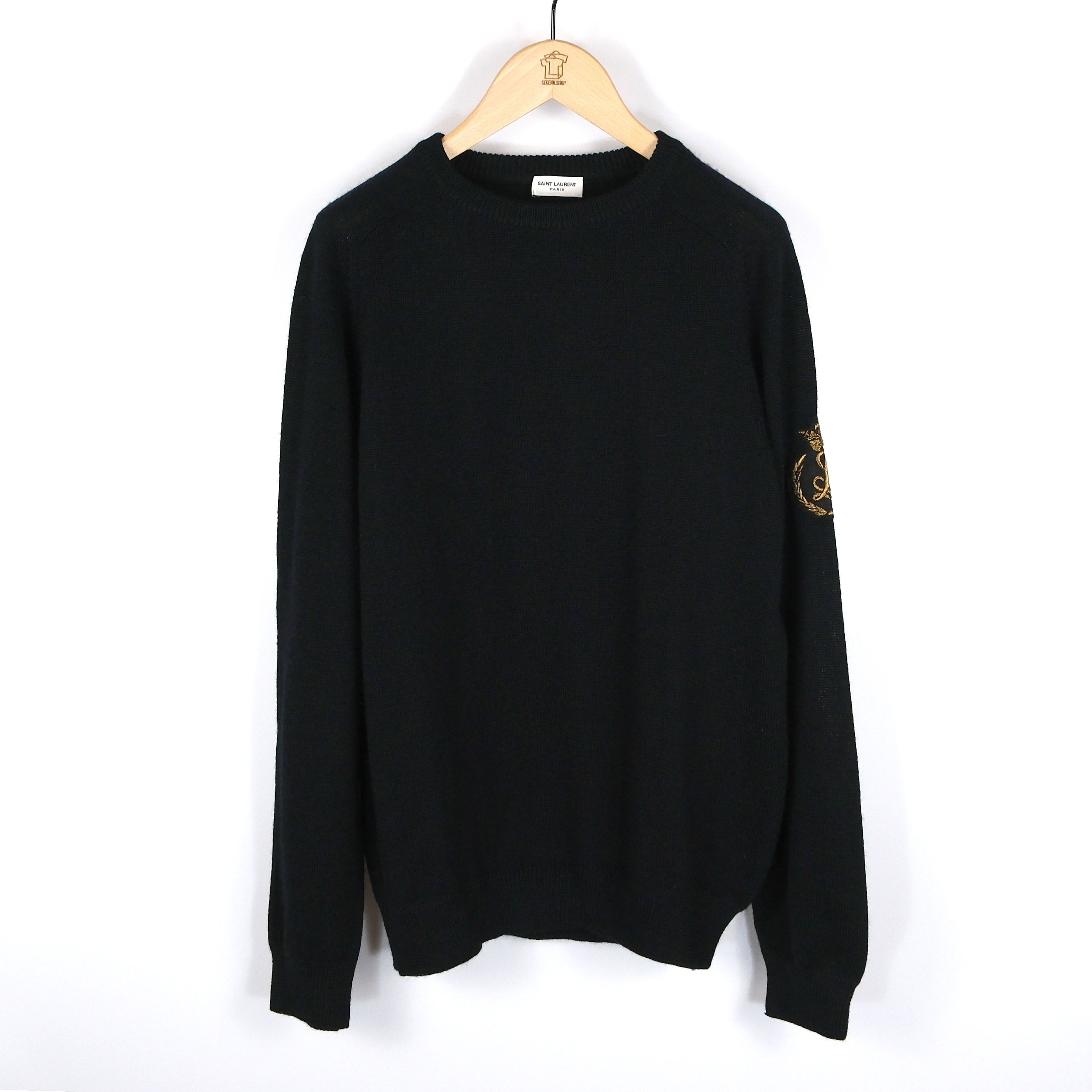 Saint Laurent Paris Saint laurent badge sweater Size US XS / EU 42 / 0 - 1 Thumbnail
