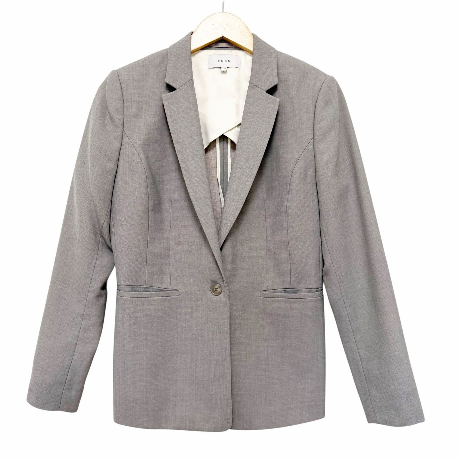 Reiss Reiss Gray Kent Jacket Blazer Sz 8 Size M / US 6-8 / IT 42-44 - 1 Thumbnail