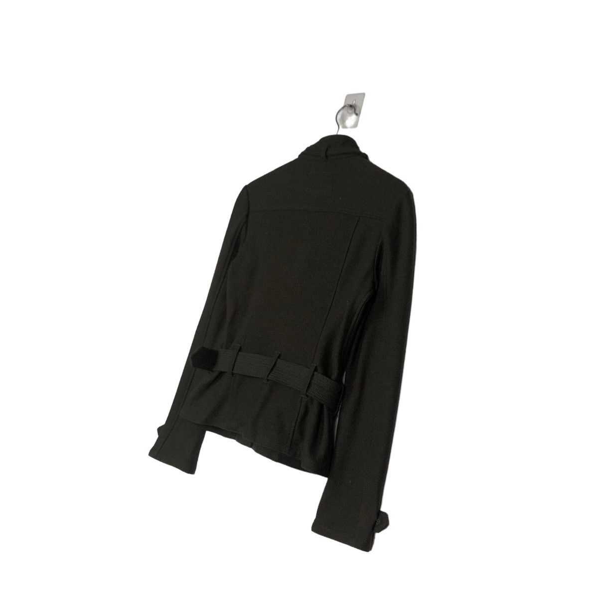 Japanese Brand Cropped Biker Jacket Wool Lounie Japan Bondage Issey Miyake Size M / US 6-8 / IT 42-44 - 9 Thumbnail