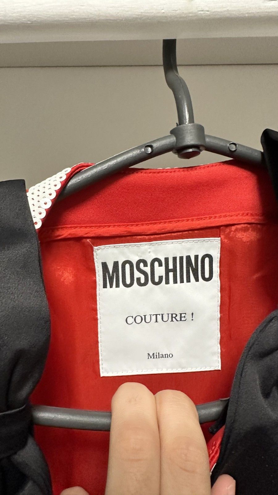 Moschino Moschino Couture Vintage Stop Shop Sign Sequin Top Dress Size XS / US 0-2 / IT 36-38 - 10 Thumbnail