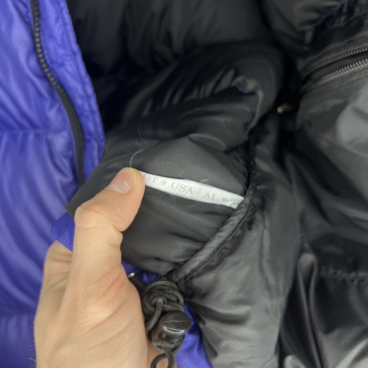 The North Face Vintage The North Face Nuptse 700 Puffer Down Jacket Navy Size US XXL / EU 58 / 5 - 9 Thumbnail