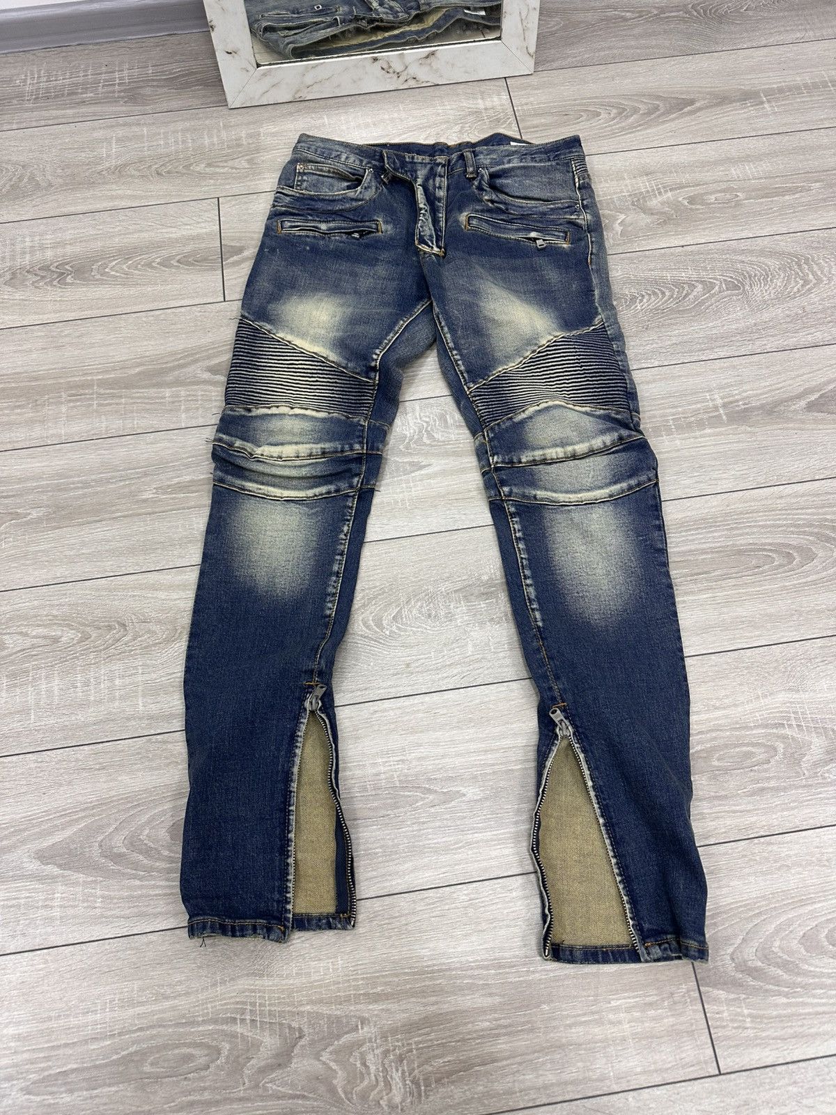 Hysteric Glamour MNML Y2K Avantgarde Skinny Jeans Opium Style Size US 30 / EU 46 - 1 Thumbnail