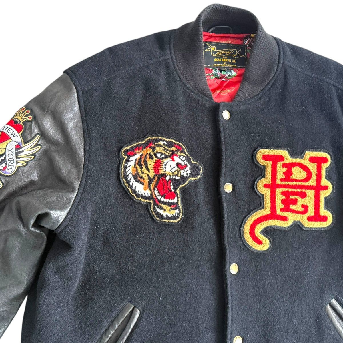 Avirex Ed Hardy Varsity Jacket