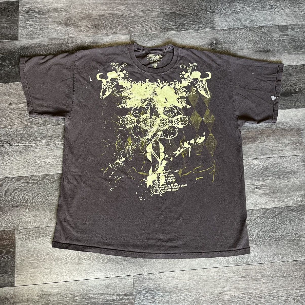 Urban Pipeline Vintage 2000s Urban Pipeline Affliction Style Splatter Tee Size US XL / EU 56 / 4 - 1 Thumbnail