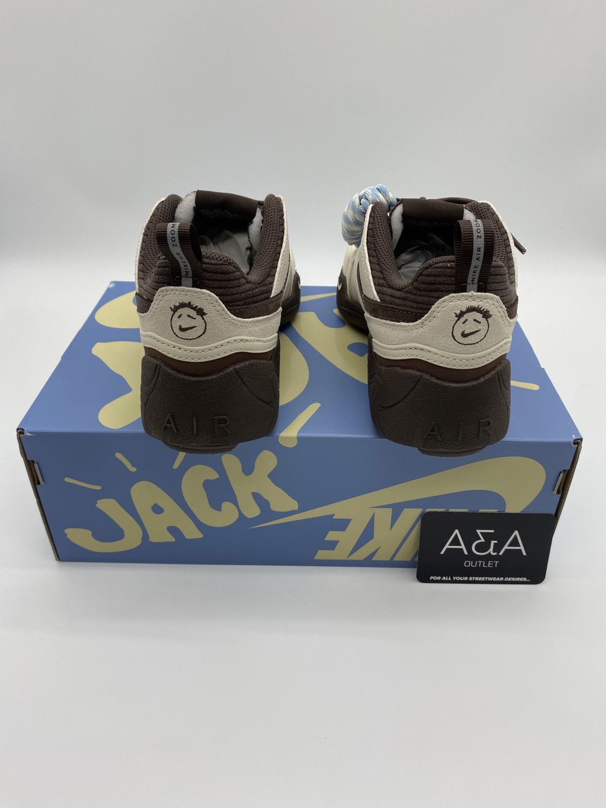 Nike × Travis Scott Nike Zoom Field Jaxx Travis Scott Leche Blue US 5.5 New Size US 5.5 / EU 38 - 4 Thumbnail