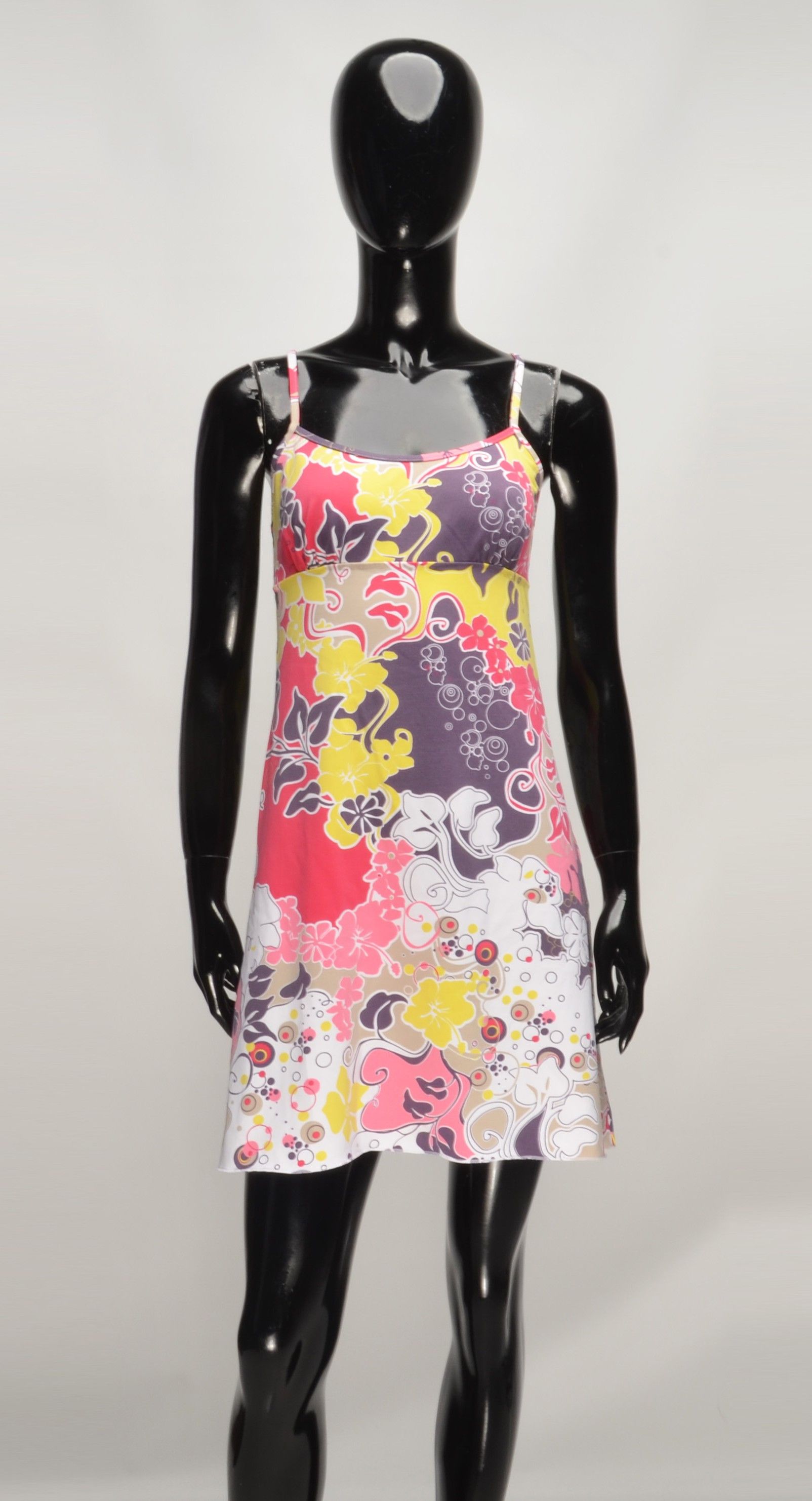 Bogner Bogner Fire + Ice Y2K Coquette Floral Mini Dress Size S / US 4 / IT 40 - 1 Thumbnail