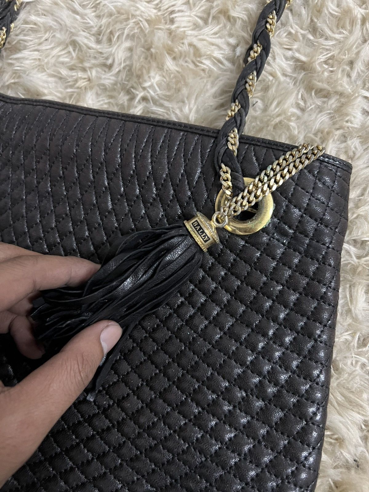 Bally Vintage BALLY LEATHER BAG Size ONE SIZE - 5 Thumbnail