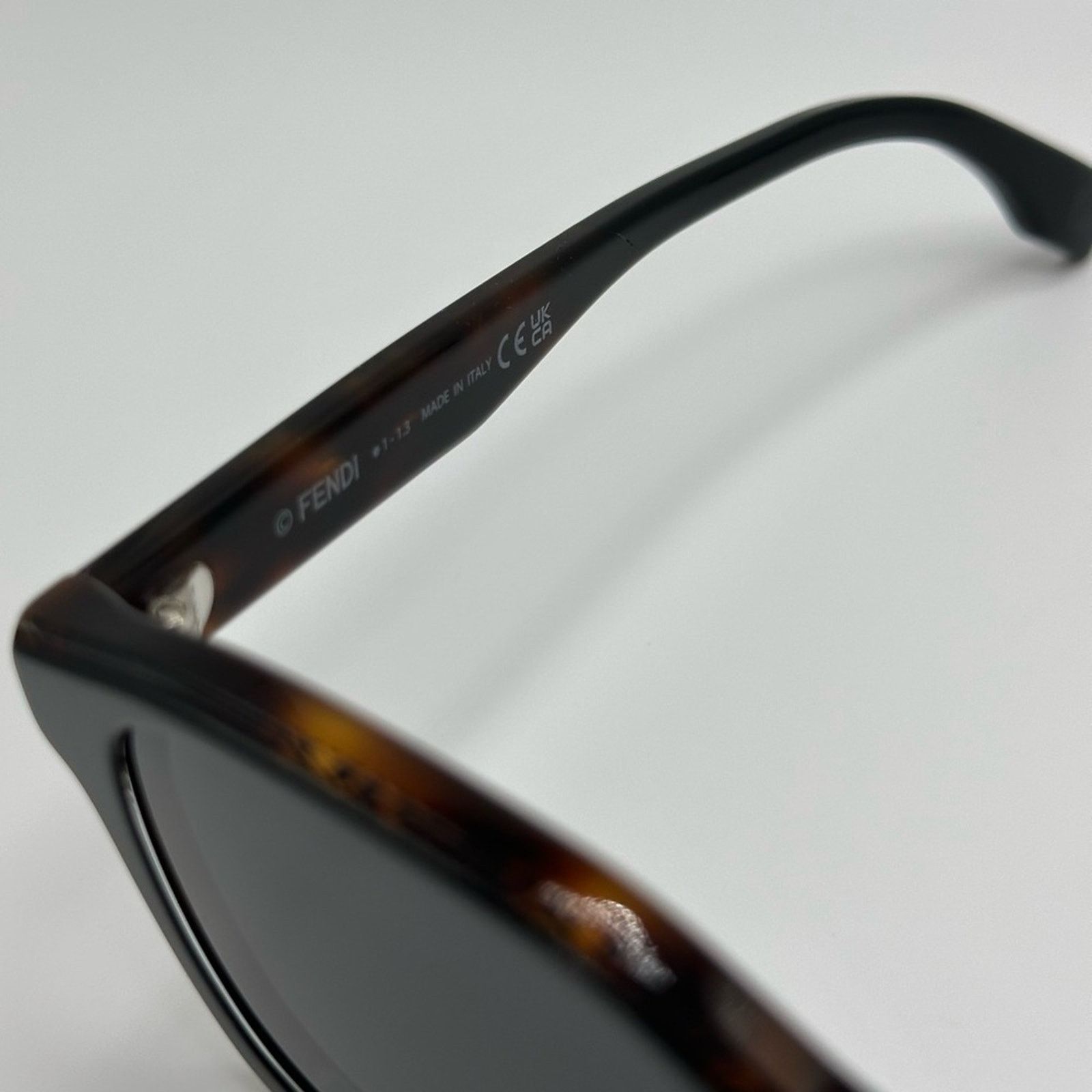 Fendi NEW FENDI Sunglasses FE40077I 5101A Square Black Grey Men Size ONE SIZE - 3 Thumbnail